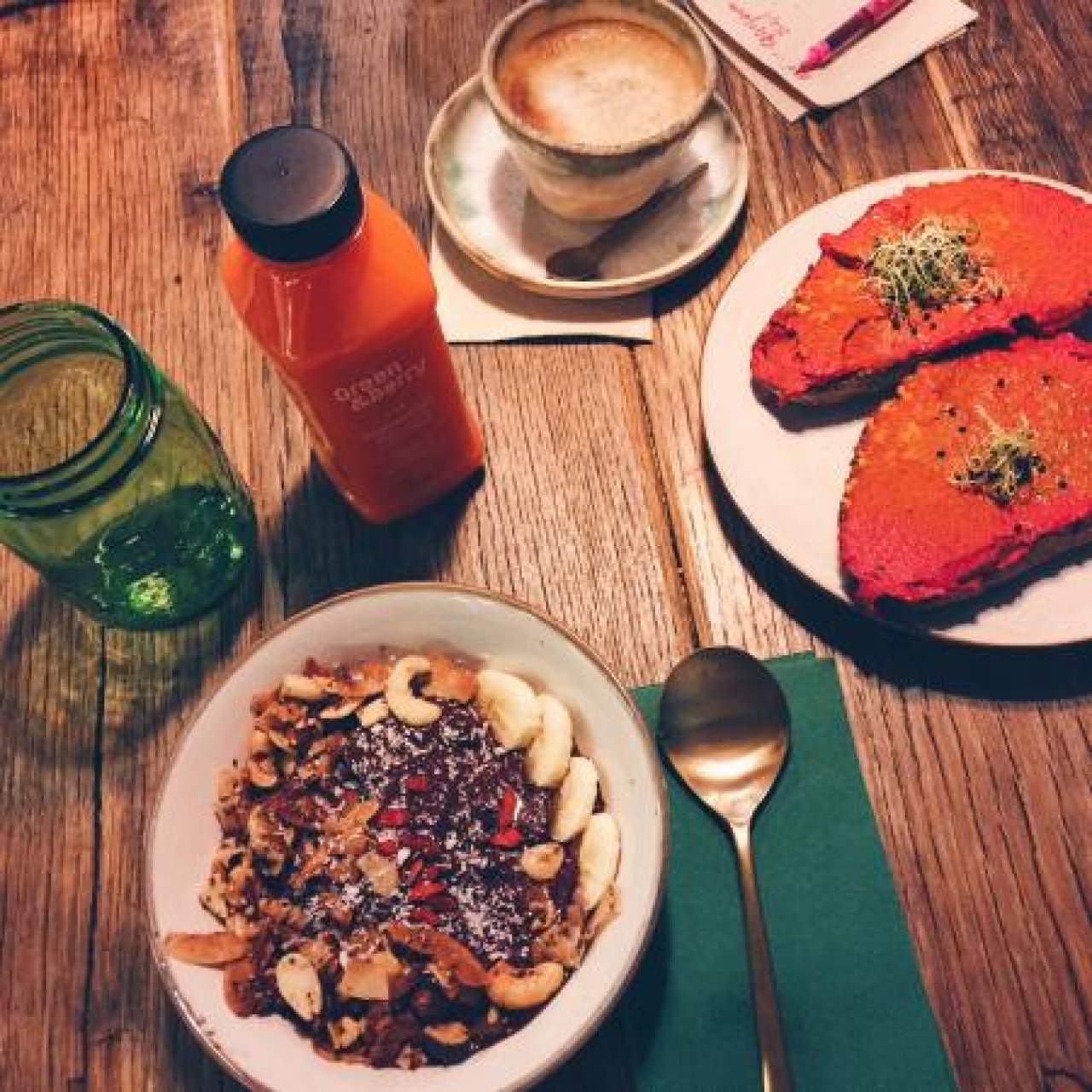 La tendencia de pedir comida a domicilio: Desayuno vegano a domicilio