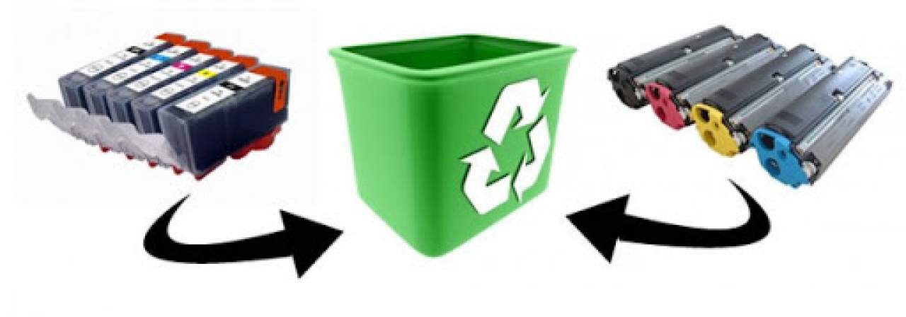 ¿Cómo reciclar  los cartuchos de tinta?