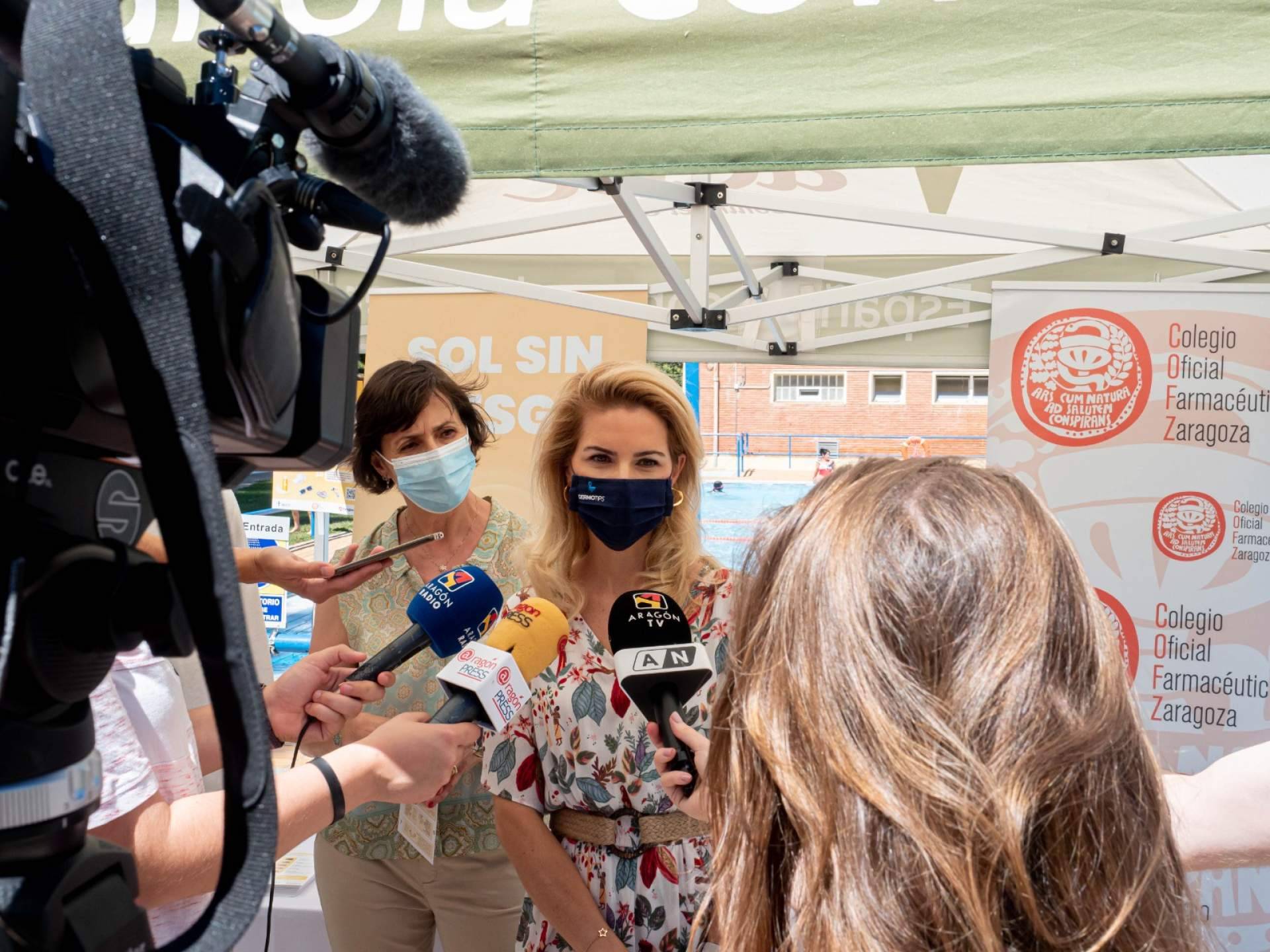 La campaña Sol Sin Riesgo para prevenir el cáncer de piel cuenta con la participación de Virginia Barrau