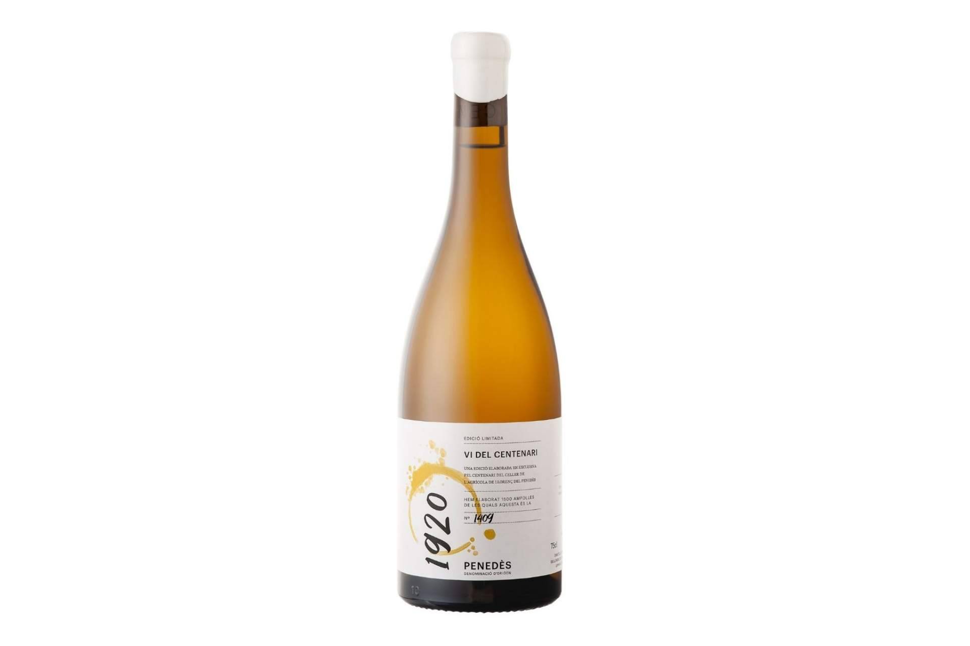 El Vino Blanco del Centenario 1920 de la Agrícola de Llorenç ha sido galardonado como uno de los 50 mejores del mundo