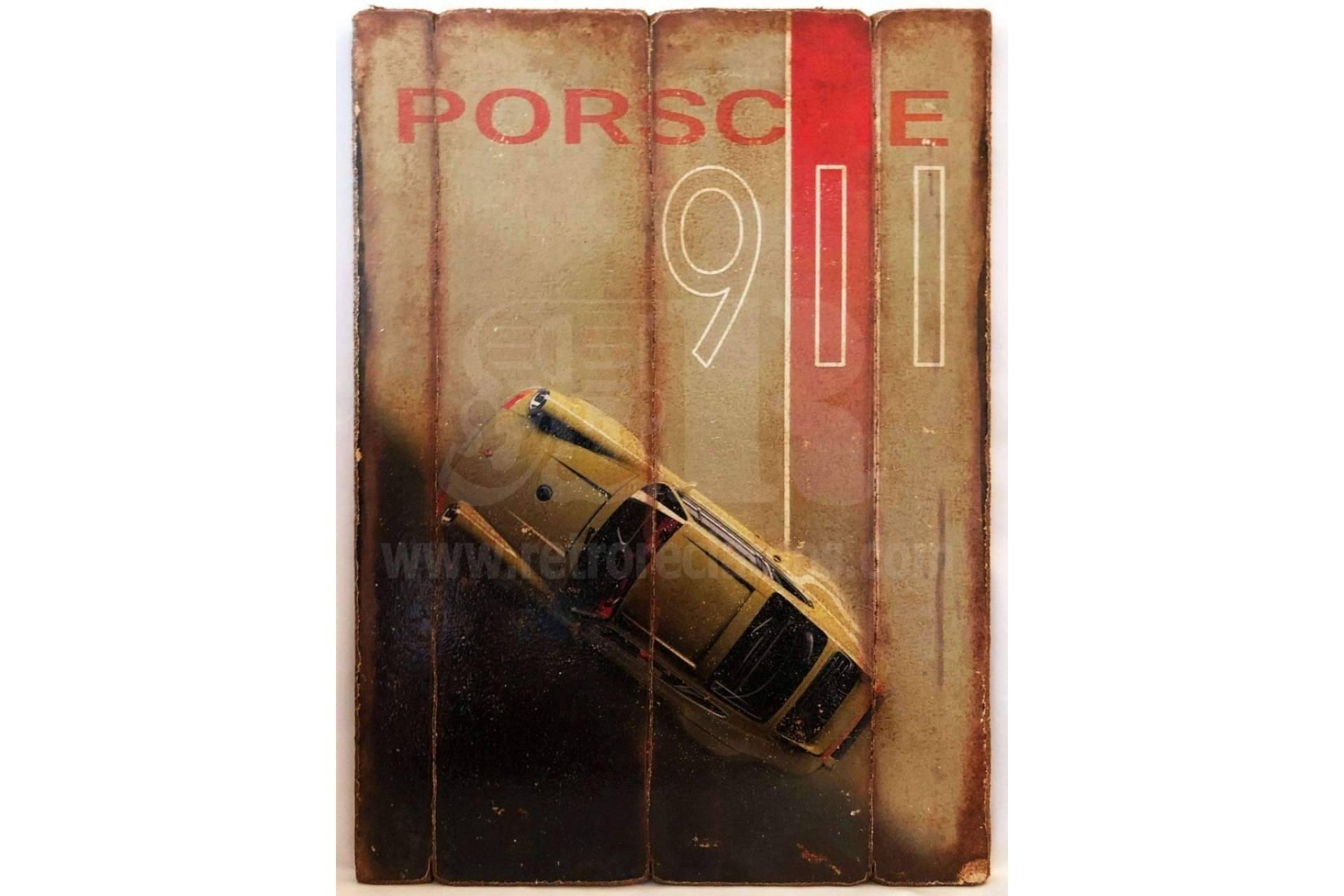 Cuadros de madera vintage con motivos publicitarios históricos en RetroReclamos