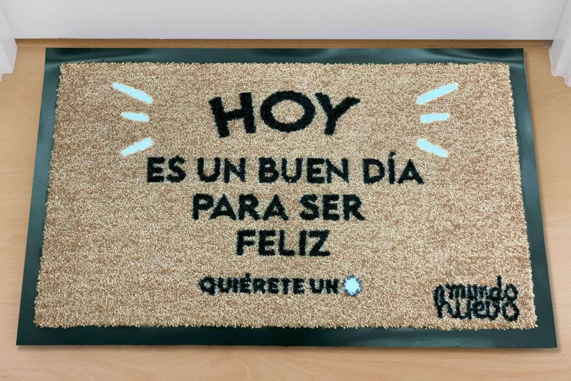 Mundohuevo y su gran variedad de felpudos originales para alegrar la entrada del hogar