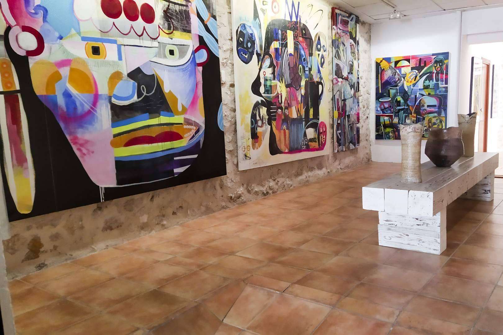 Gabriel López expone la fuerza de su arte en Espacio 14