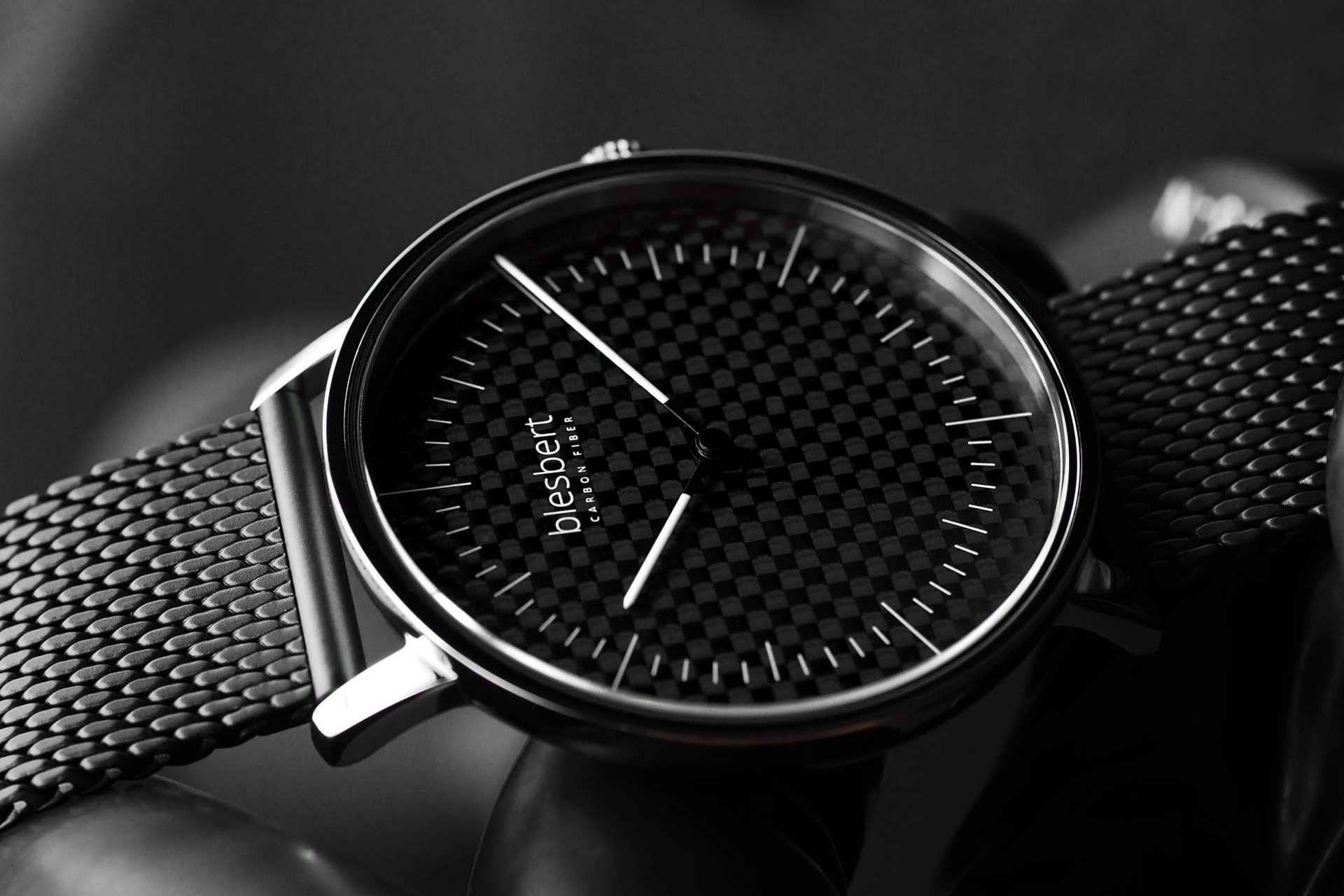 El reloj CIRO de blesbert es el primer modelo con fibra de carbono creado en España
