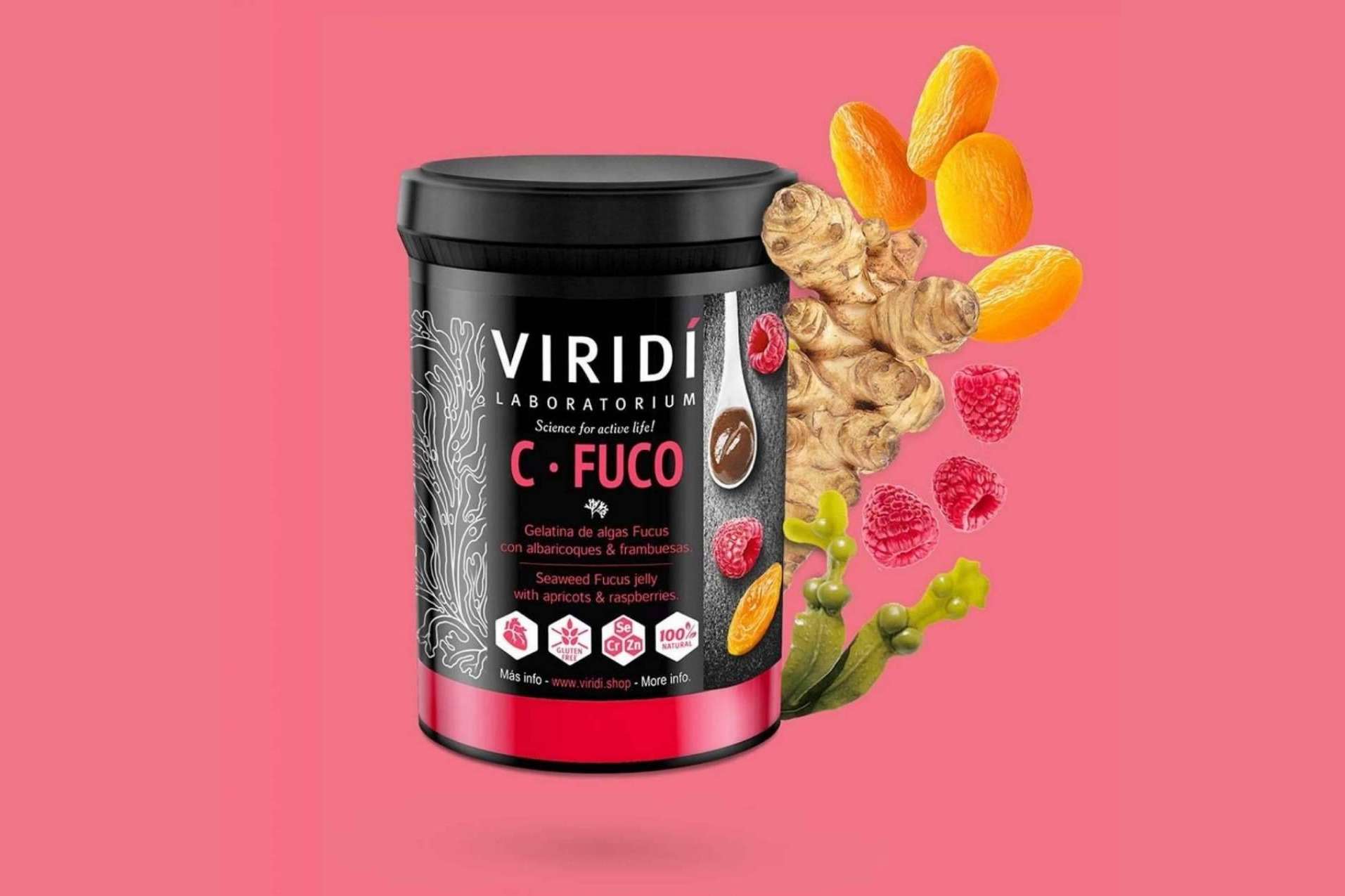 El producto C-Fuco elaborado a partir de algas fucus de Laboratorio Viridi