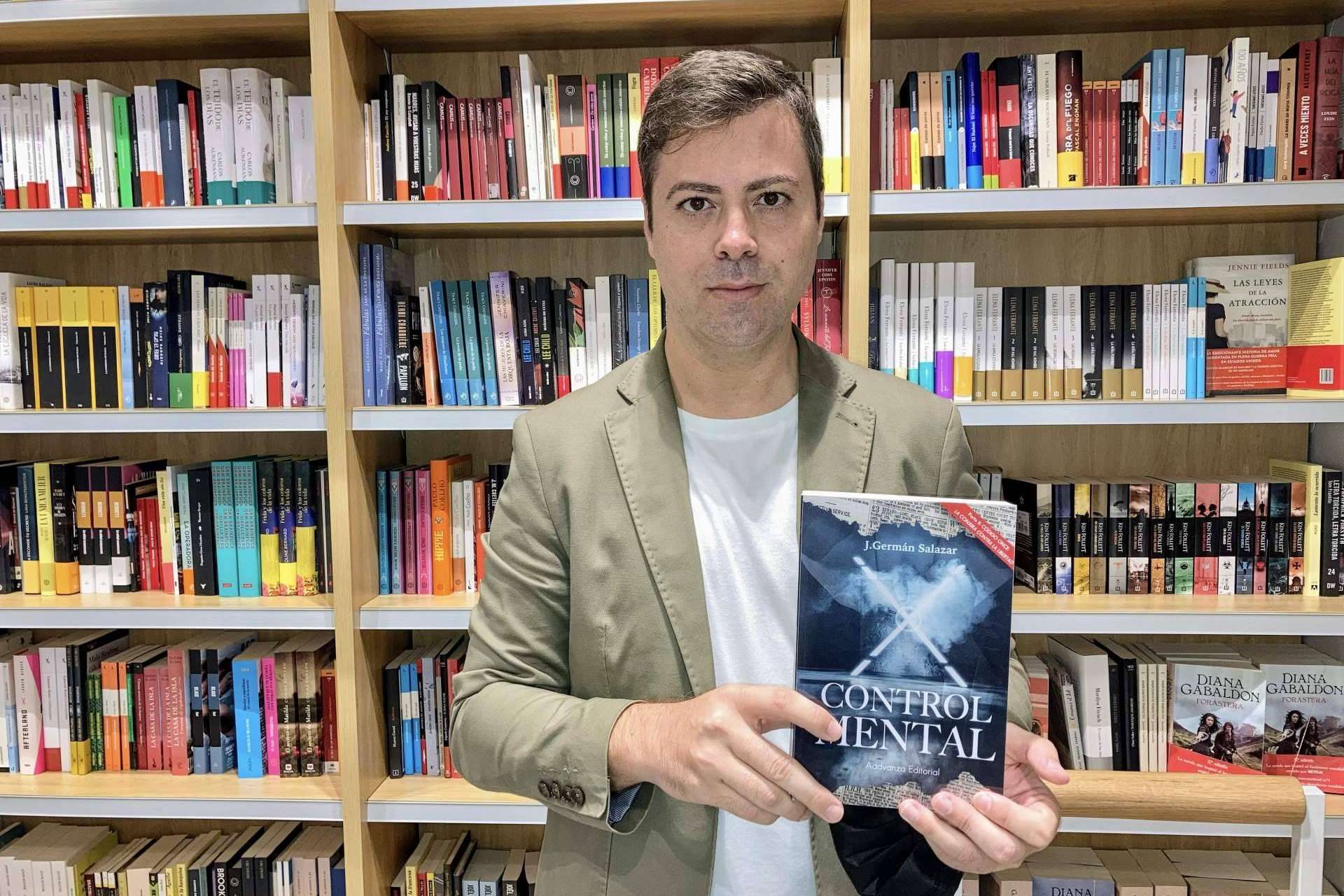 X Control Mental, la novela de misterio escrita por Germán Salazar, todo un éxito de ventas en Amazon España y Kindle