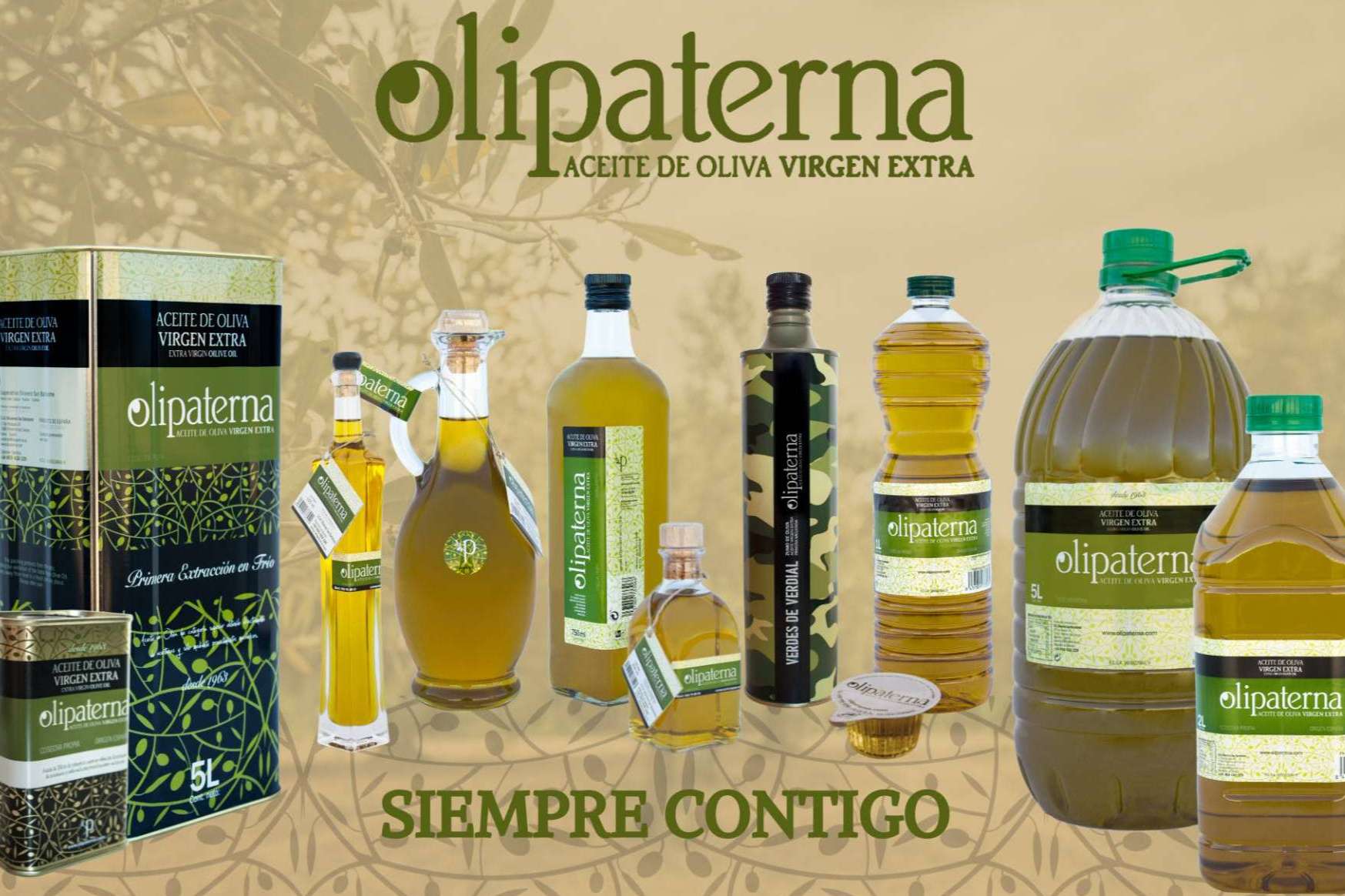 Aceite de oliva, un producto de calidad, resultado de más de 50 años de trayectoria de la cooperativa olivarera Olipaterna
