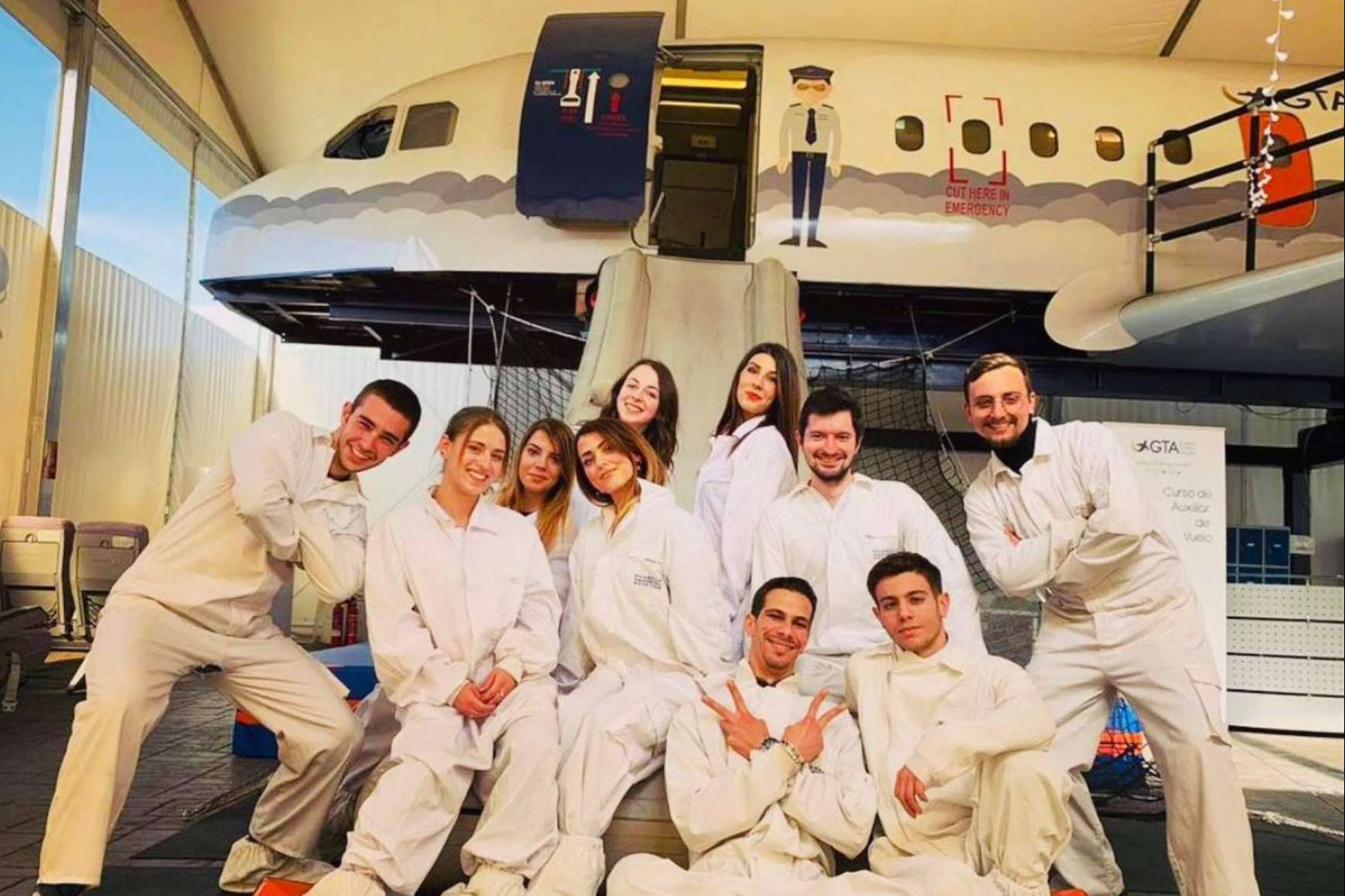 Bravo19 y su curso de tripulante cabina pasajeros