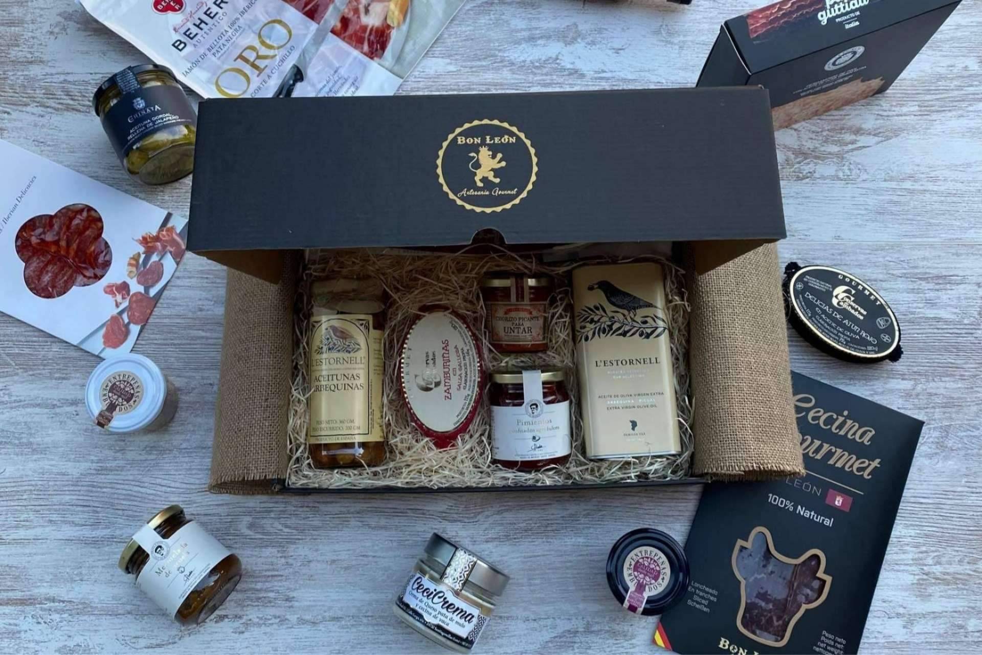 Bon León ofrece cestas gourmet, un regalo para ocasiones inolvidables