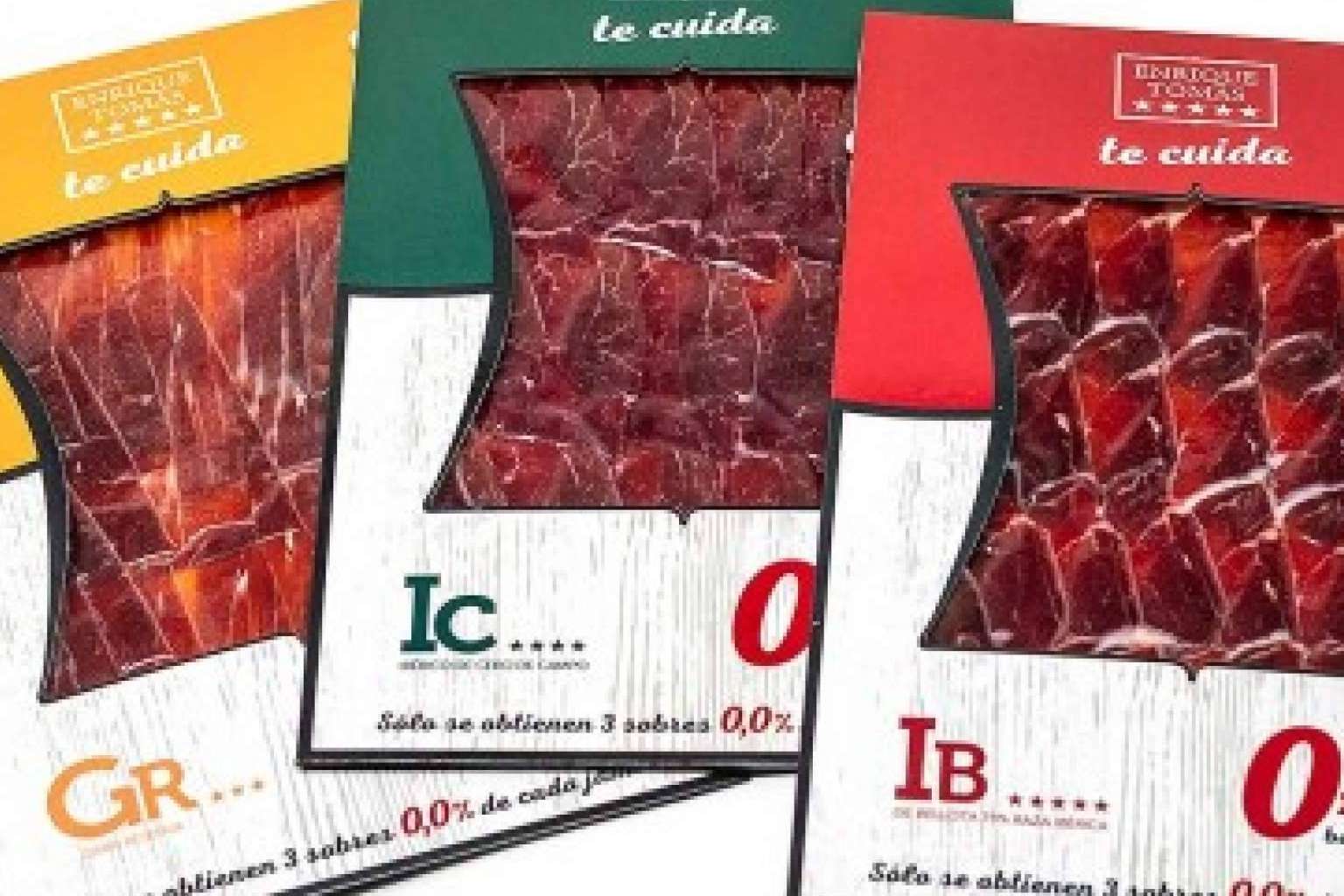 Enrique Tomás ofrece la posibilidad de comprar jamón Zero Cero, con menos grasa y azúcar