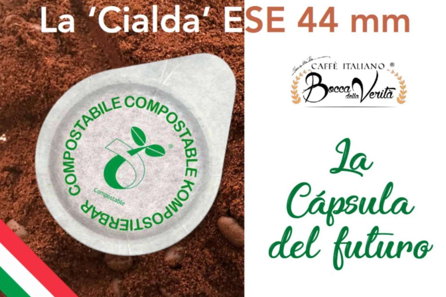 La cápsula de café del futuro, 'Cialda' ESE 44 mm