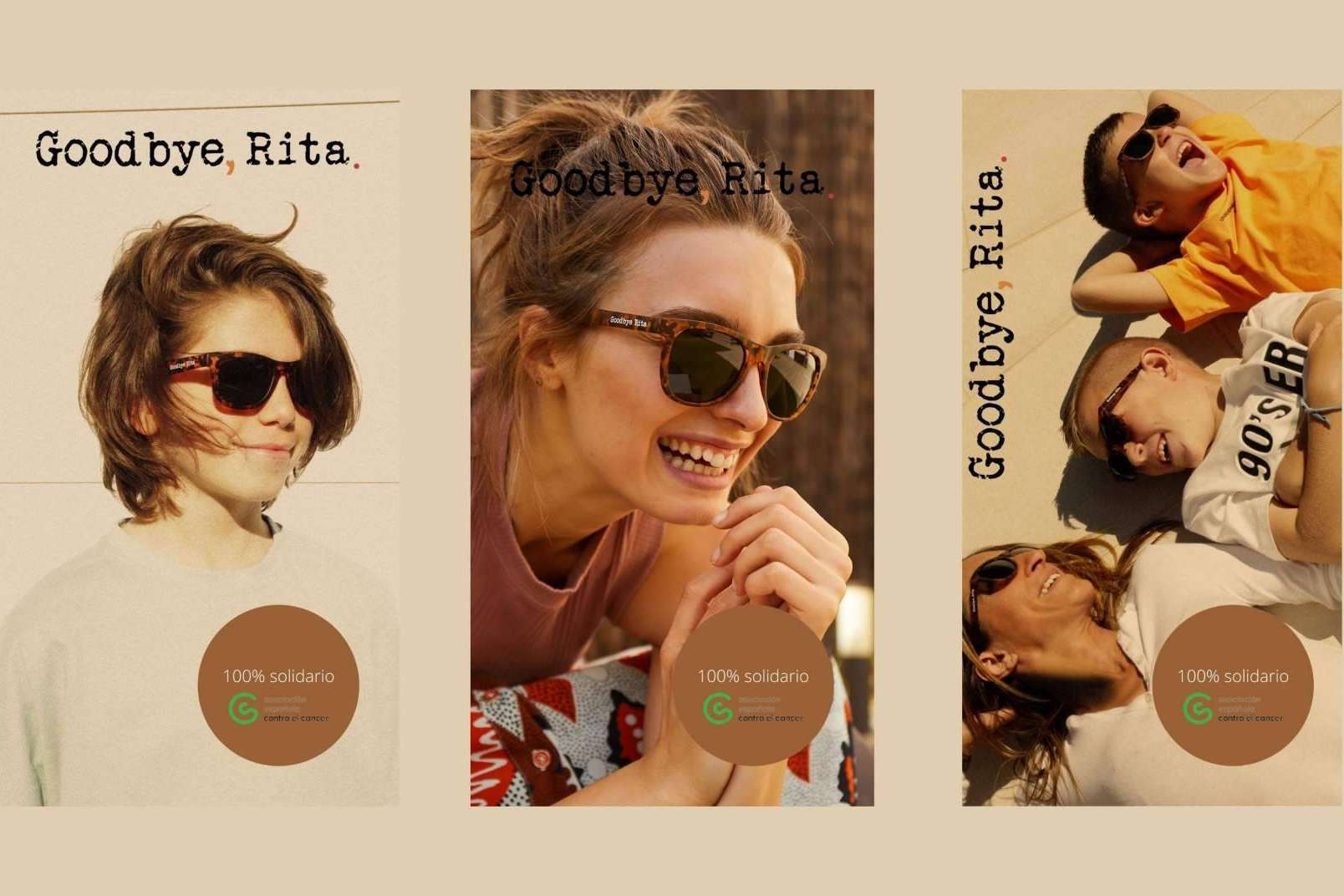 Gran variedad de diseños de gafas de sol para adultos y niños en Goodbye, Rita