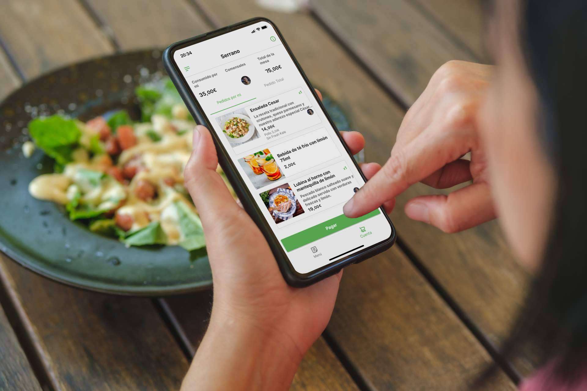 El nuevo método para pedir y pagar con el móvil en restaurantes con Order In