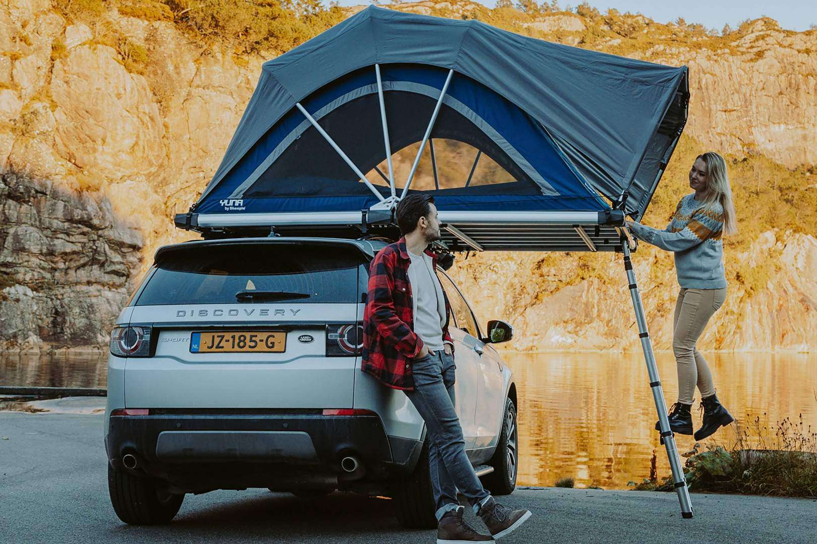 Yuna de Sheepie, la tienda de techo familiar para disfrutar de un viaje con toda la familia