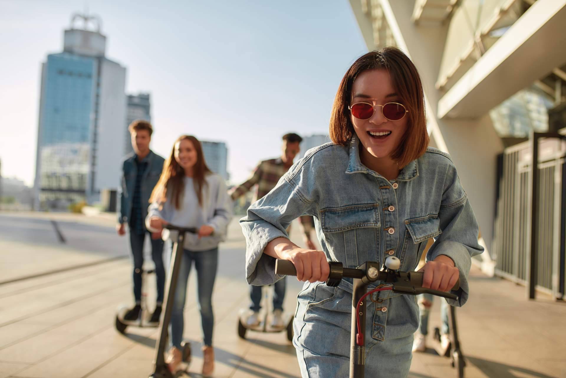 El transporte para las ciudades del futuro, el patinete eléctrico