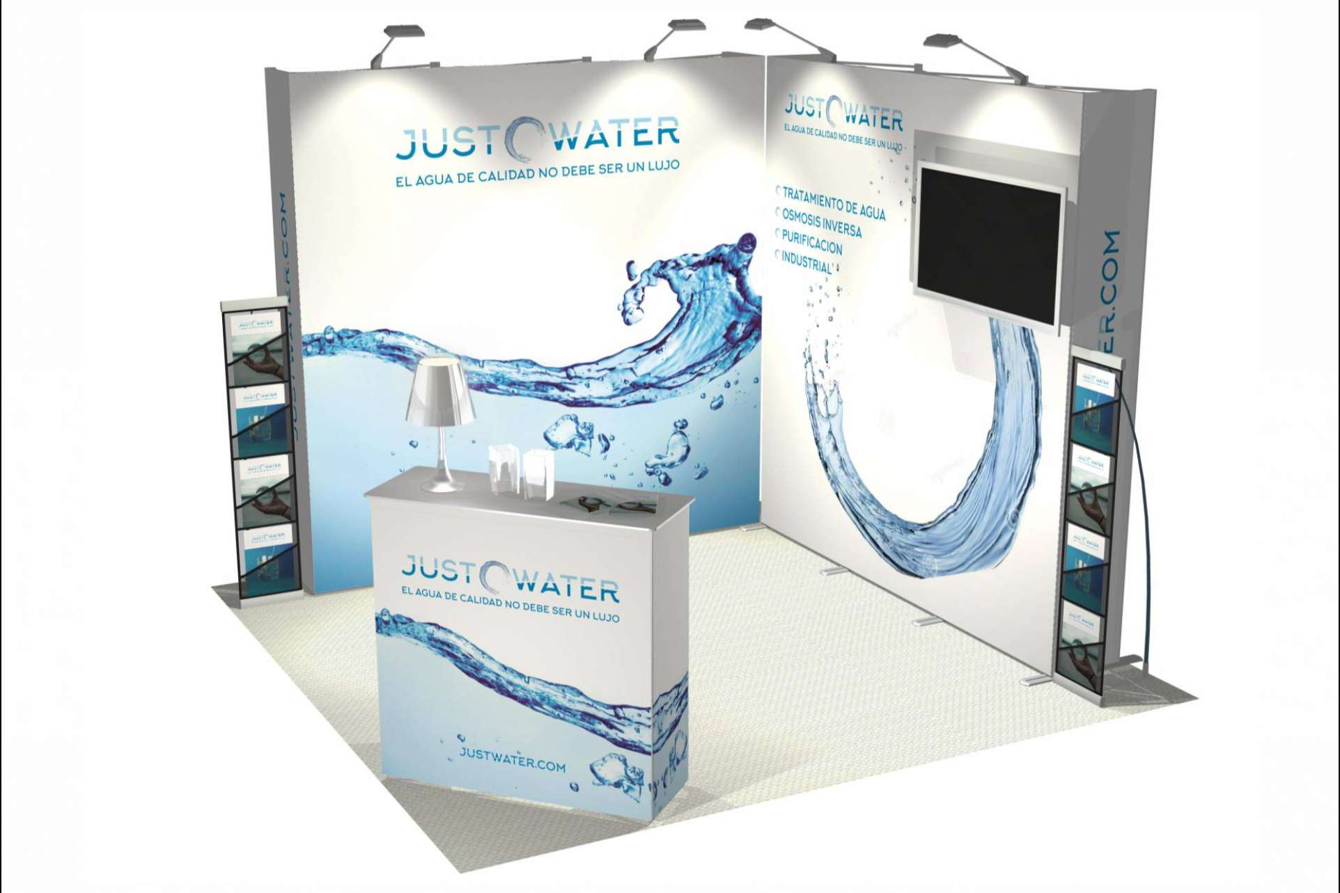 Una puesta en escena premium con un stand 100% smart de la mano de Olika Stands