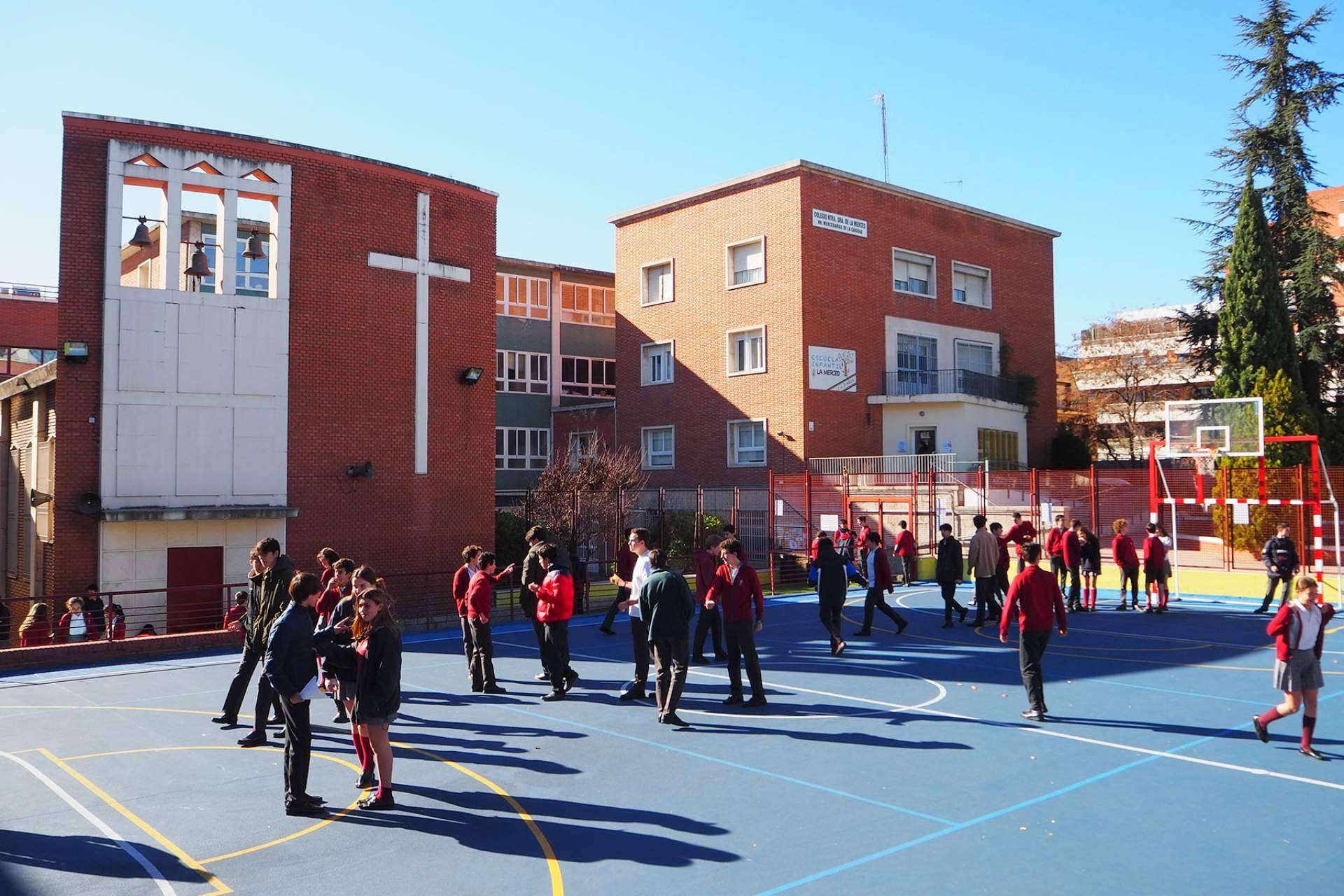 El Colegio Nuestra Señora de la Merced, en Chamartín, se encarga de la formación de los niños