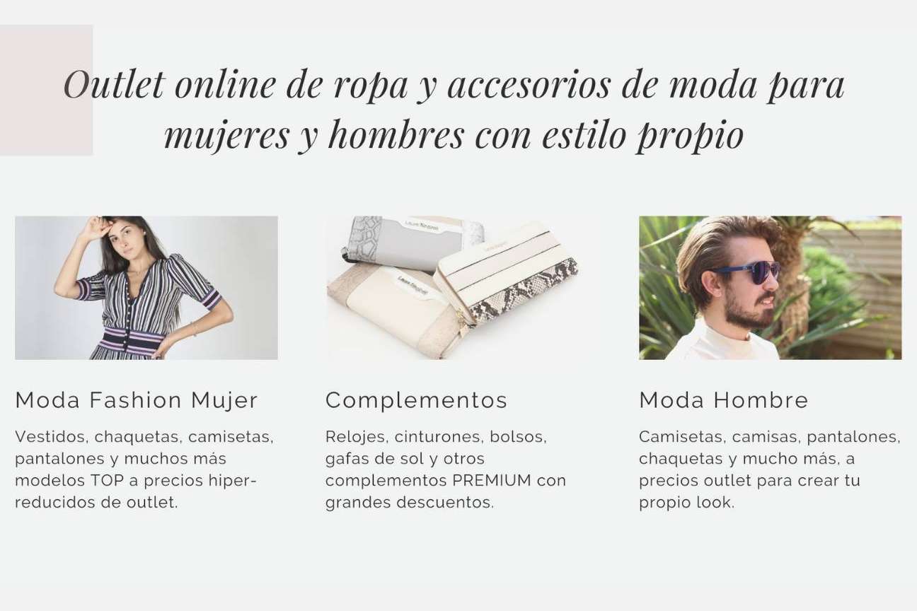 Ofertas flash en ropa y accesorios de moda de primeras marcas de la mano de Meleganza