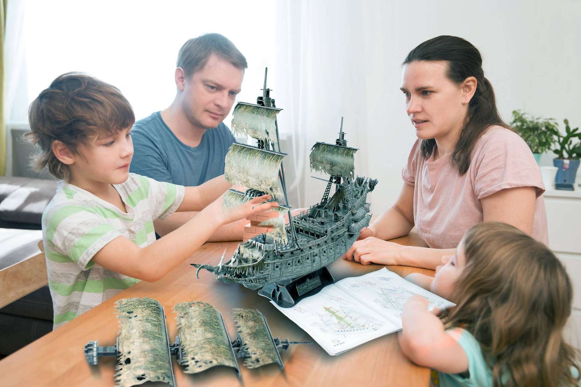 Puzzles 3D y maquetas 3D para toda la familia