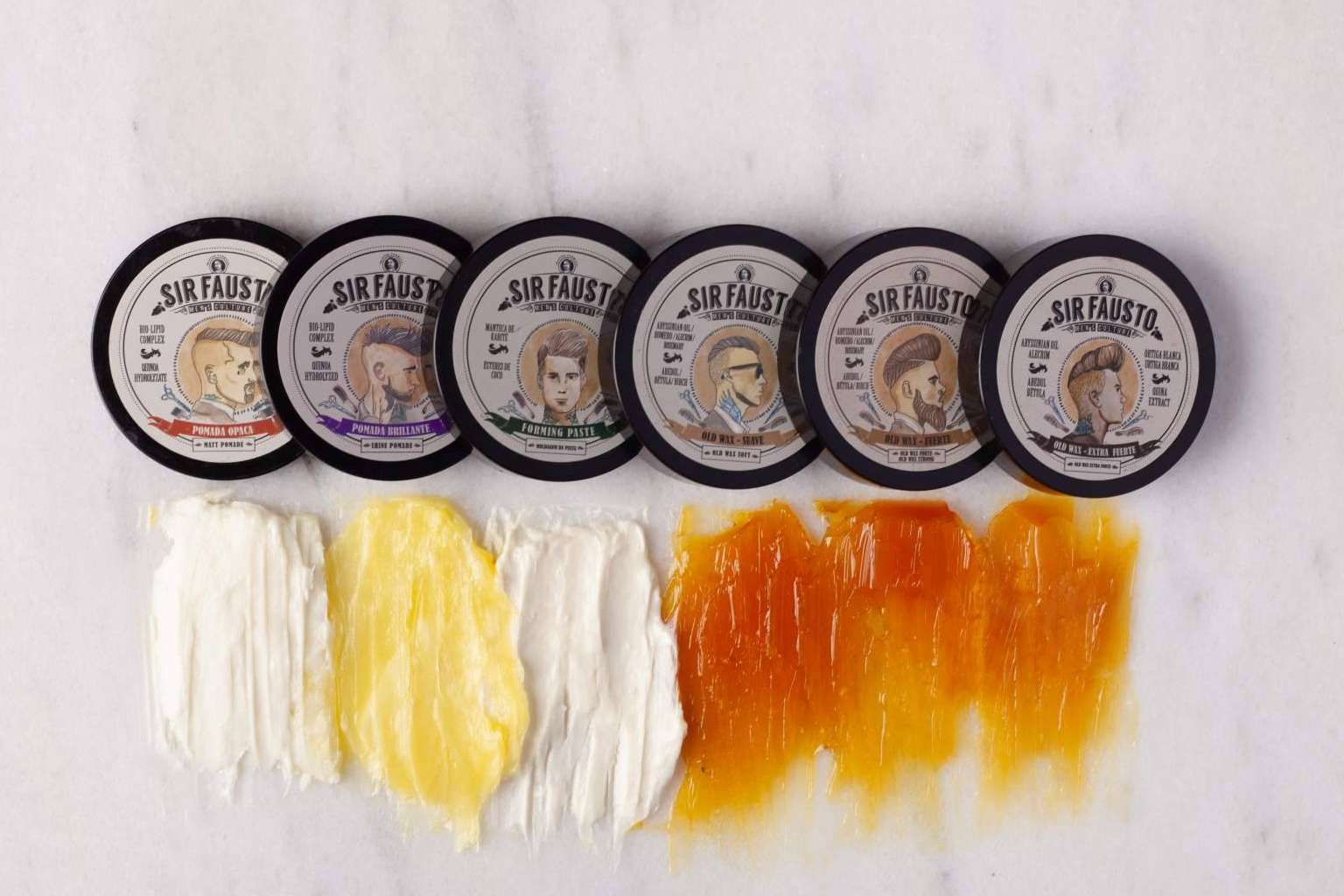 Sir Fausto ofrece productos de peinado masculino para todo tipo de cabellos