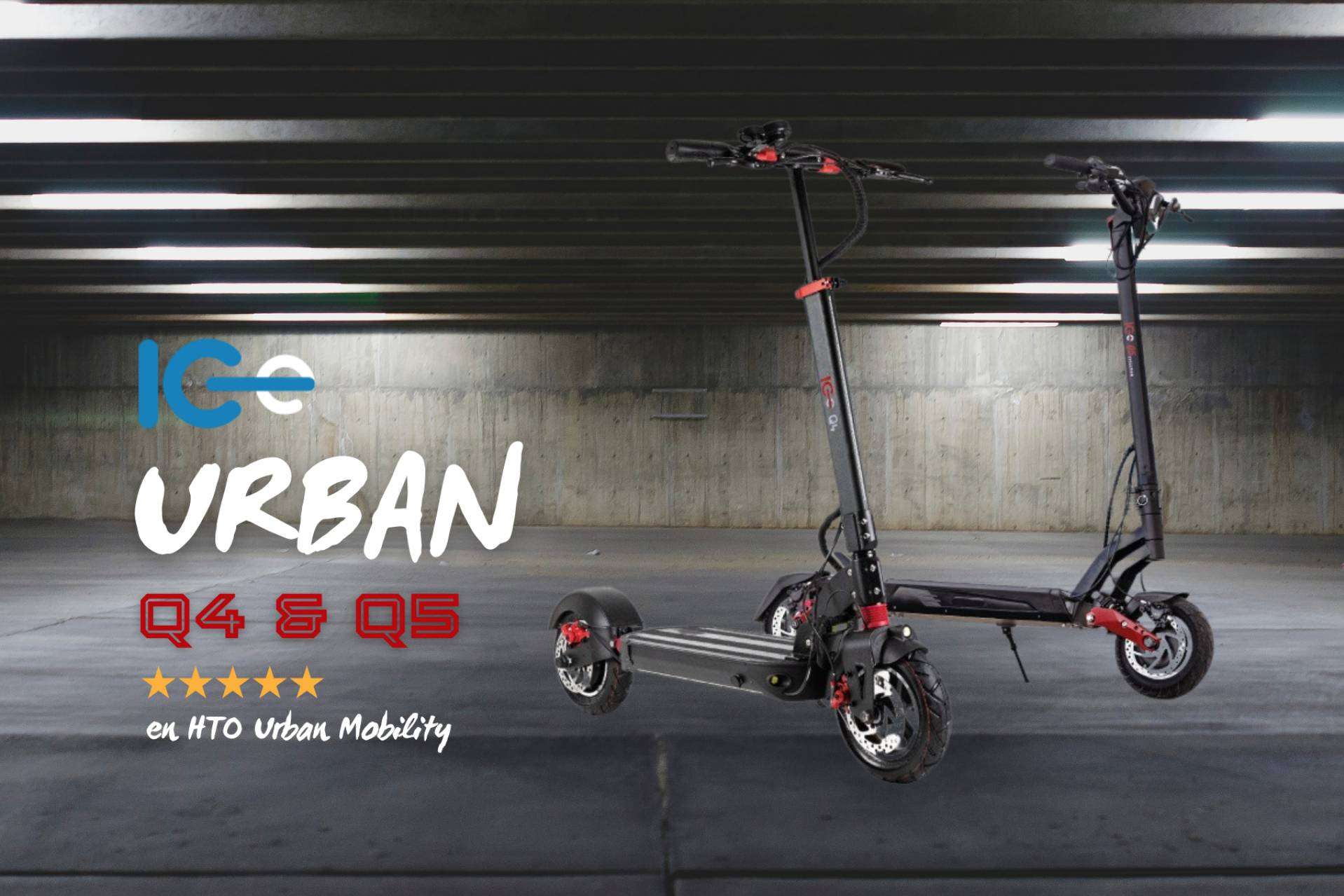 HTO Urban Mobility ofrece patinetes eléctricos de la marca IC-e Scooter