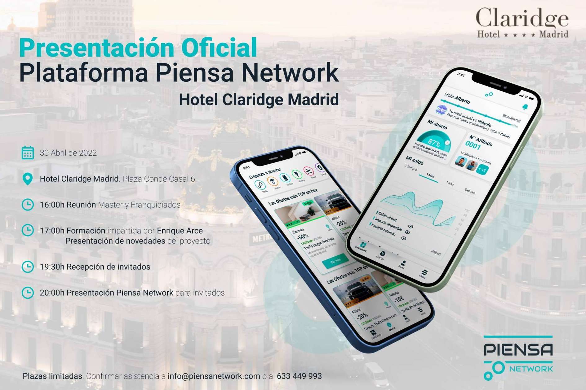 Piensa Network da consejos para emprender