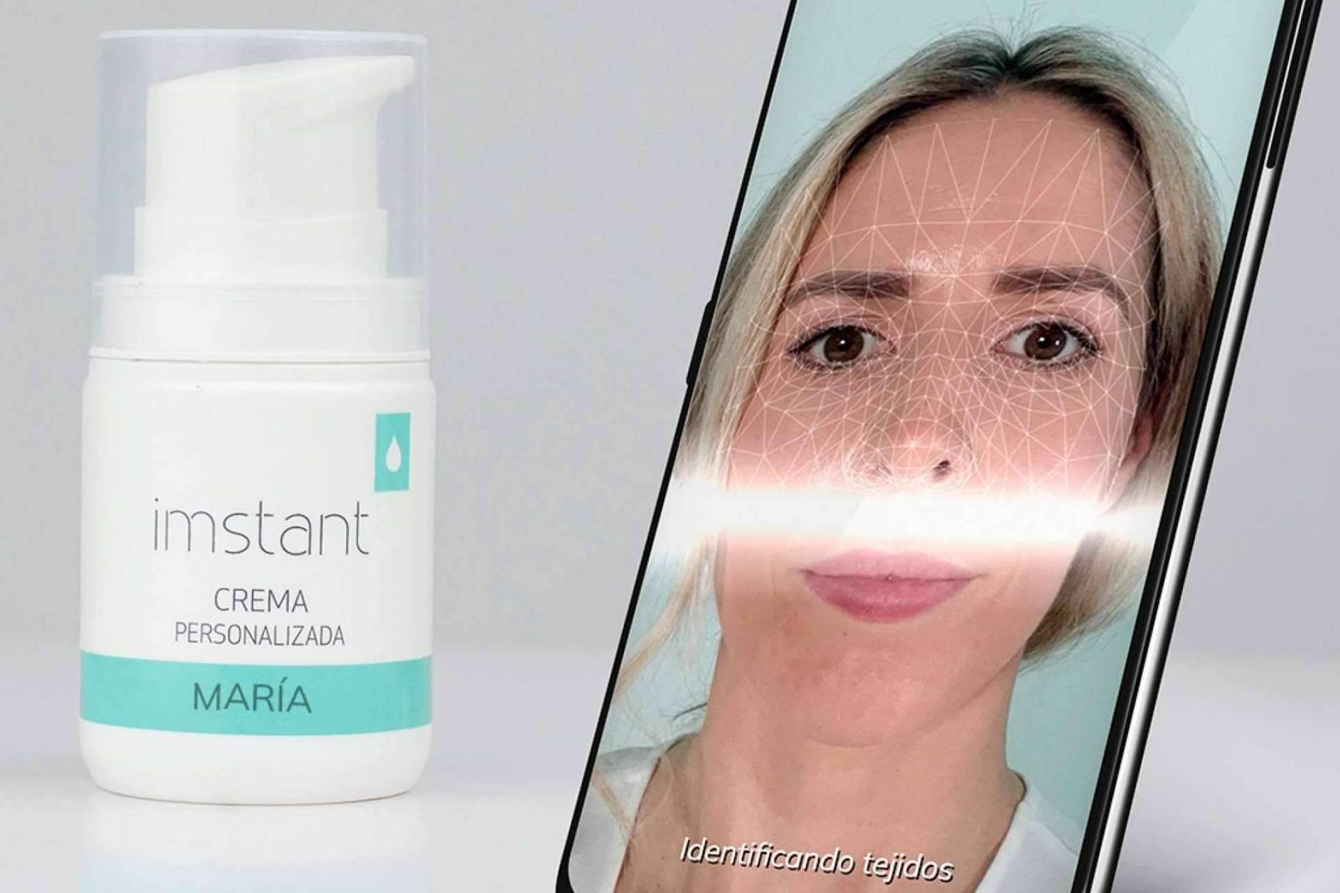 Análisis facial y cosmética personalizada en la empresa iMstant Cosmeceutics