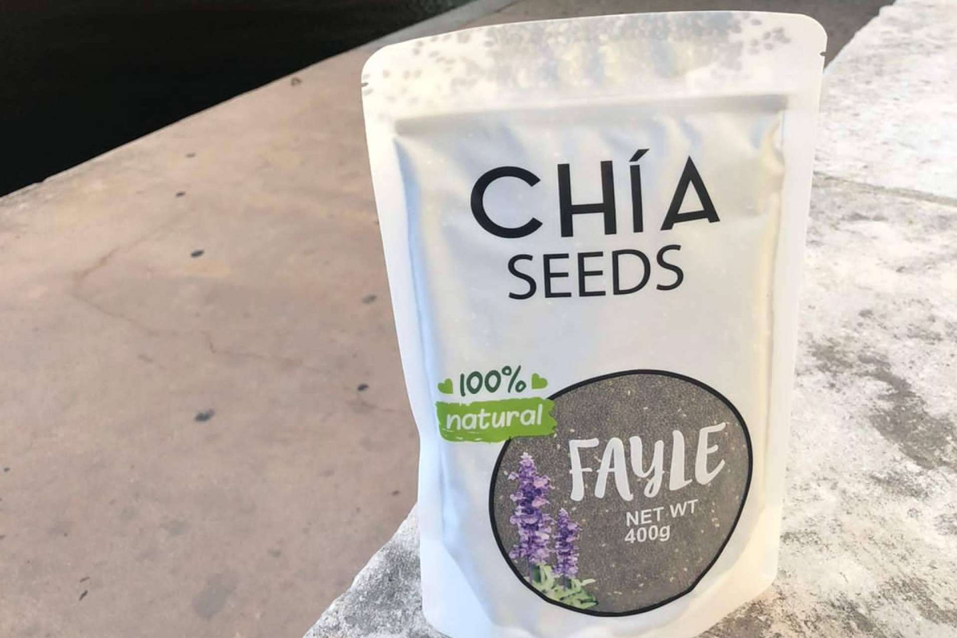 Fayle Seeds una tienda online que vende chía