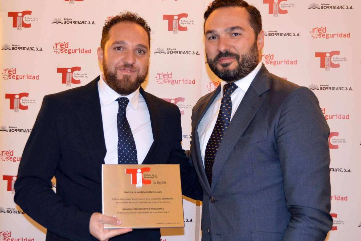 Mikel Rufián, ganador del premio 'Mejor empresa de ciberseguridad del año'
