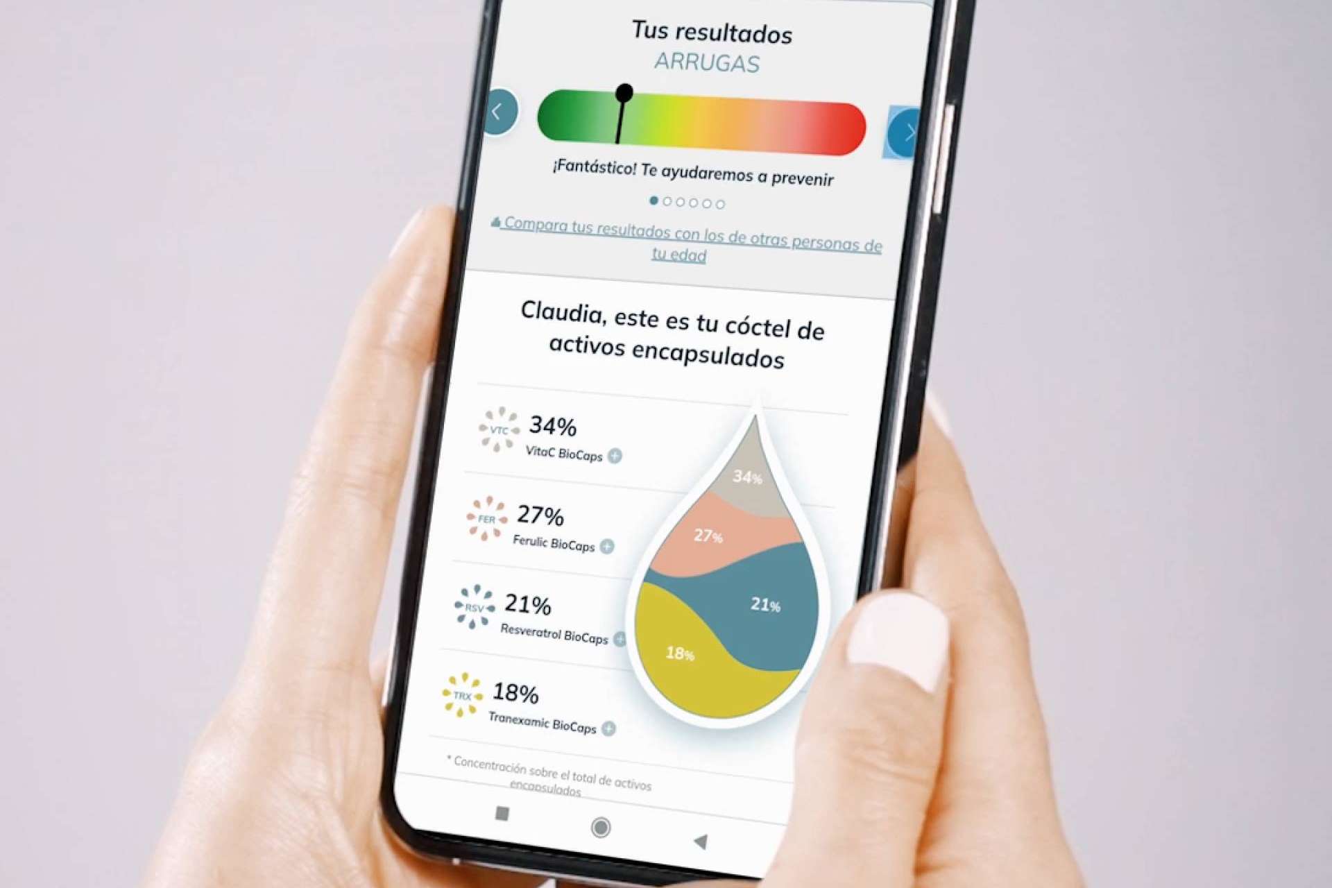 La compañía iMstant Cosmeceutics ofrece un diagnóstico facial digital IMstant Scan4D