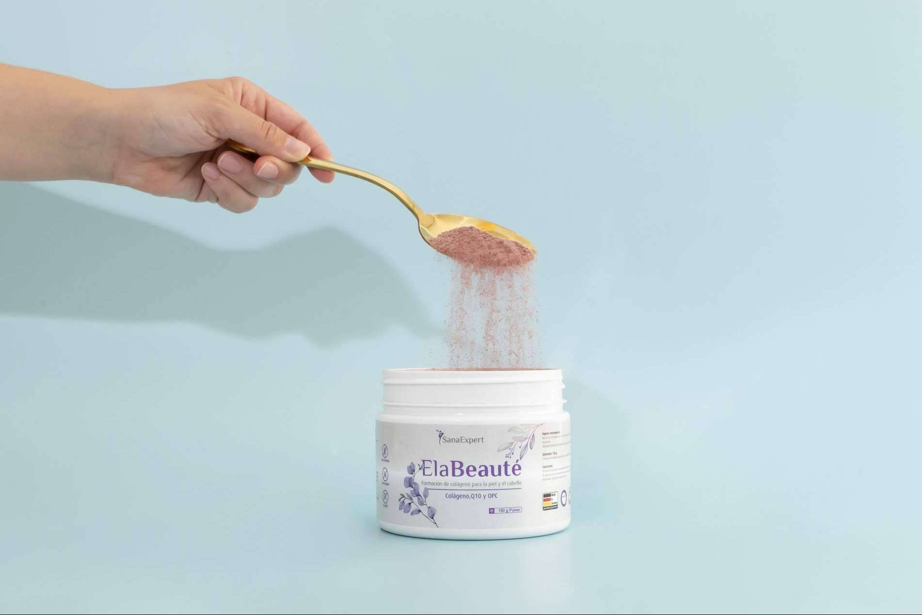El producto de colágeno de SanaExpert, ElaBeauté
