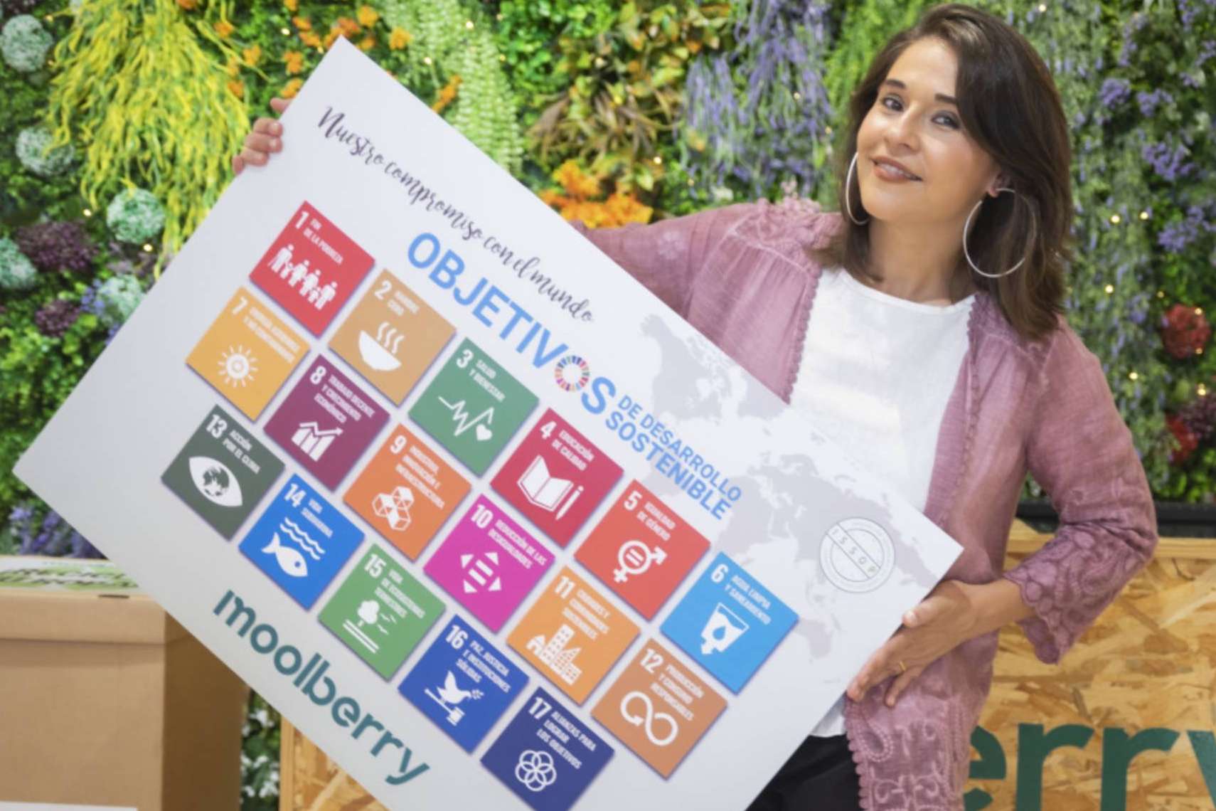 Moda con sello ISSOP y etiqueta marca España con Moolberry