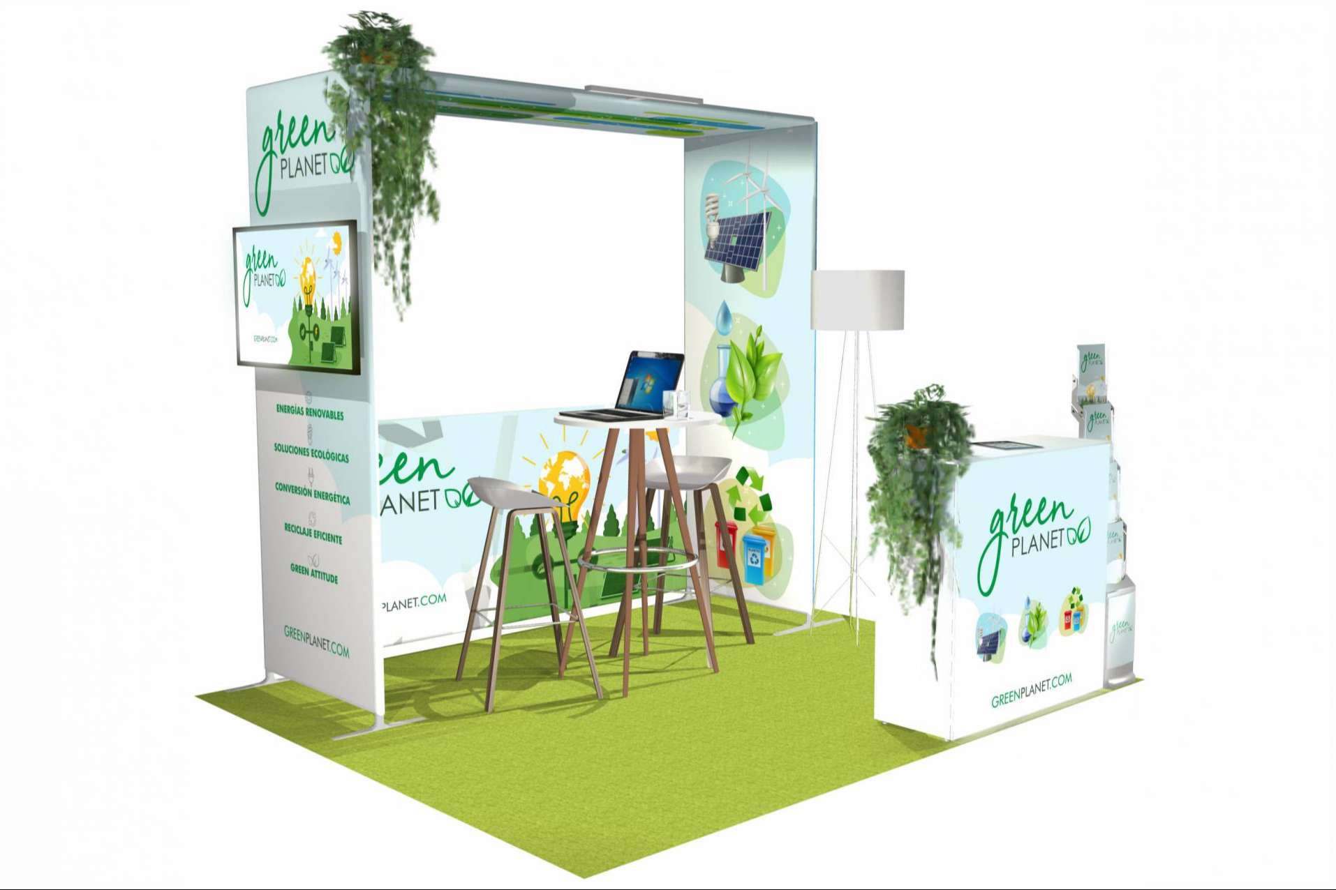 Olika Stands y su stand más portátil para ferias y eventos de empresa, Contour