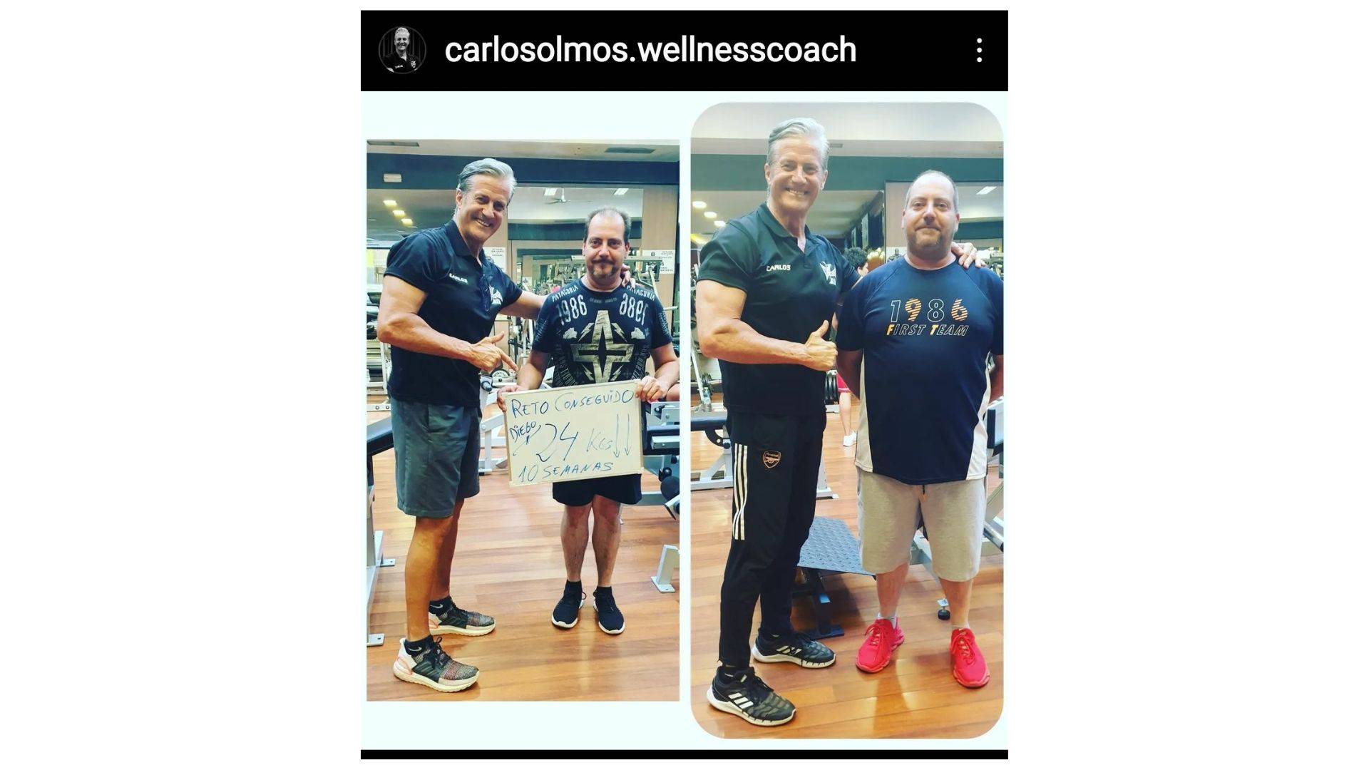 Perder peso y mejorar la autoestima con el entrenador personal, Carlos Olmos