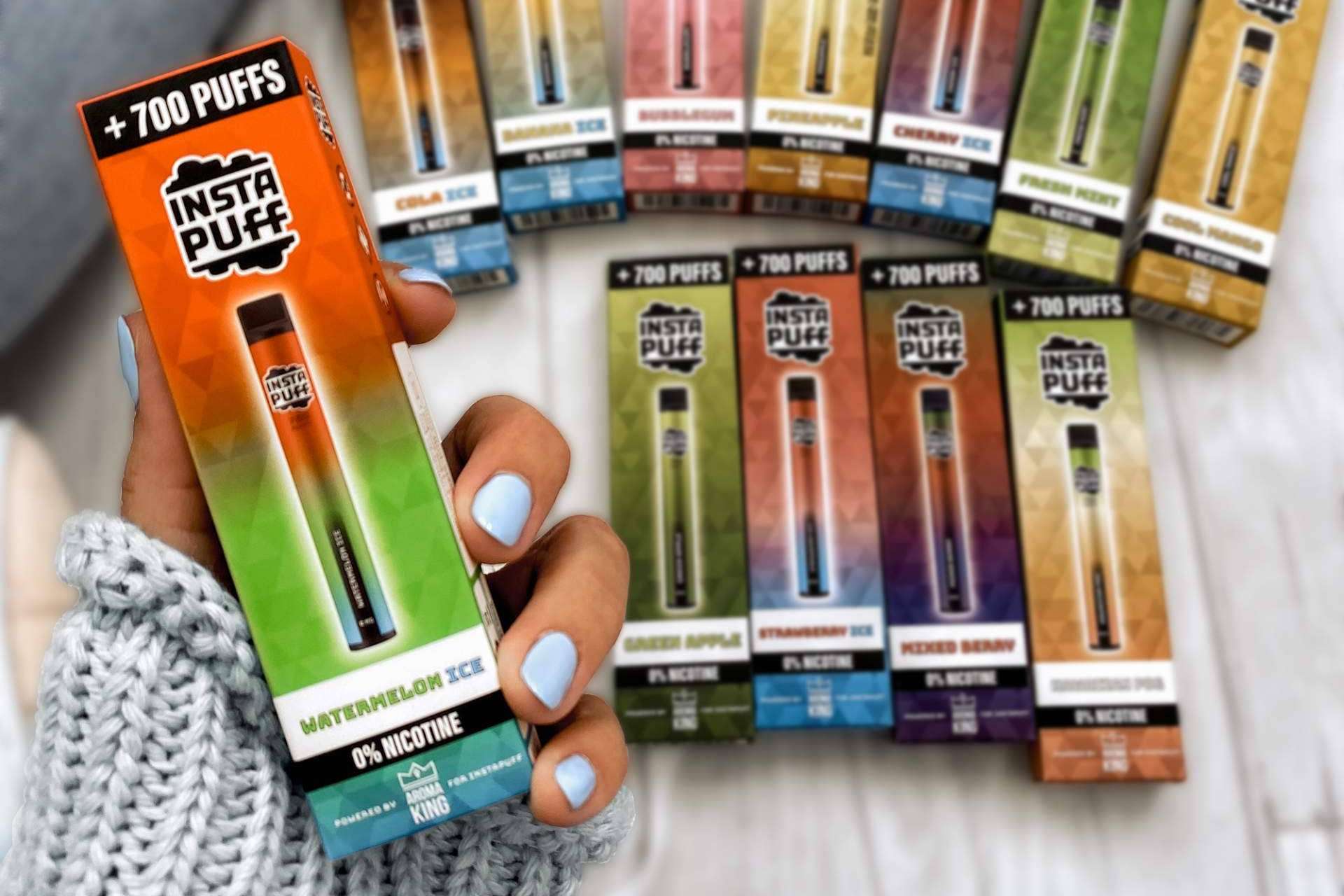 Las características de los productos de Insta Puff