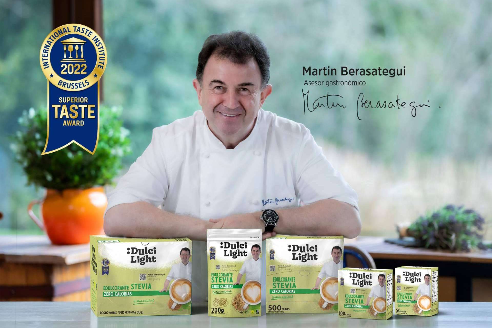 El ganador del Premio Internacional, Edulcorantes Dulcilight