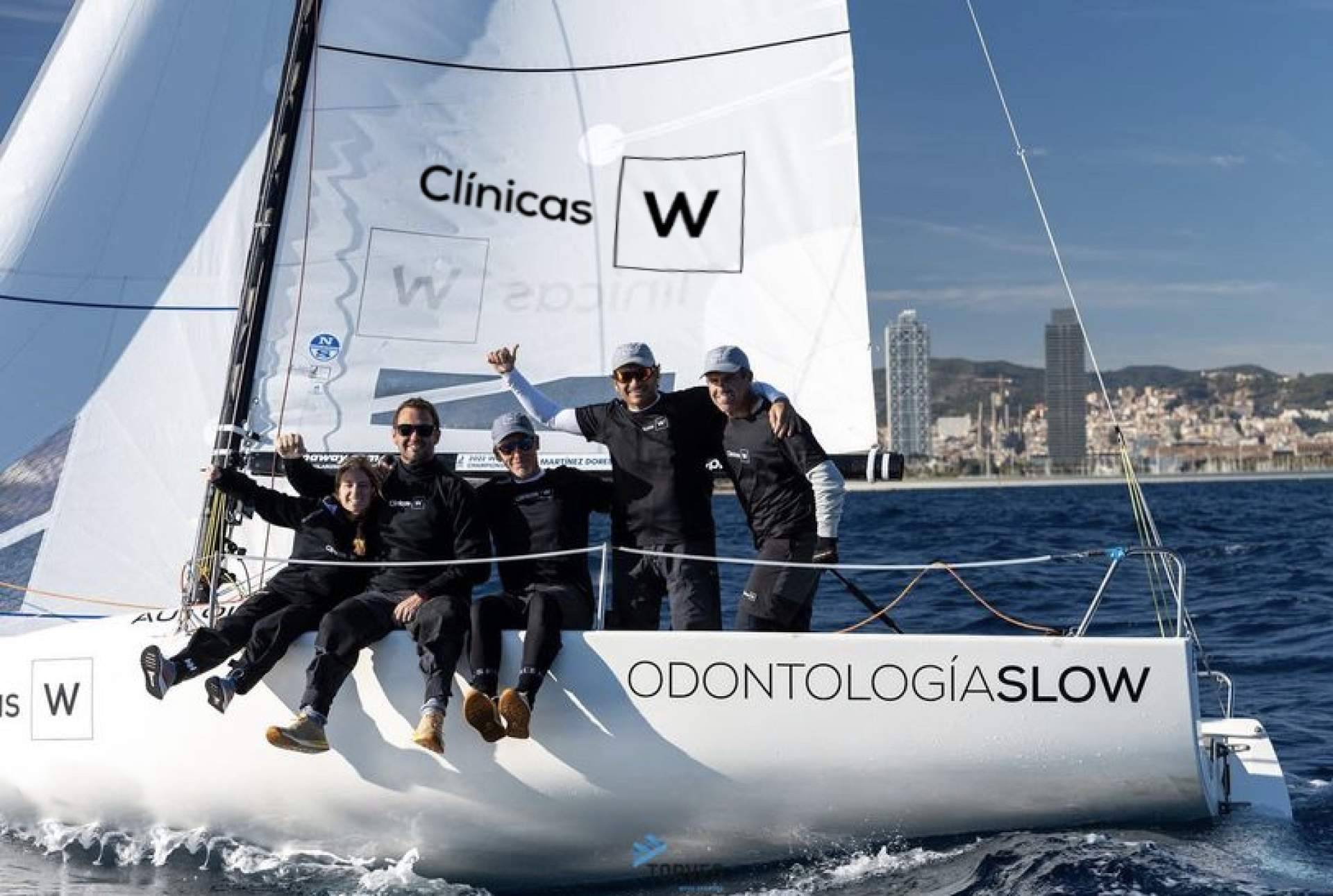 'Clínicas W' se impone en las Barcelona Winter Series de J70