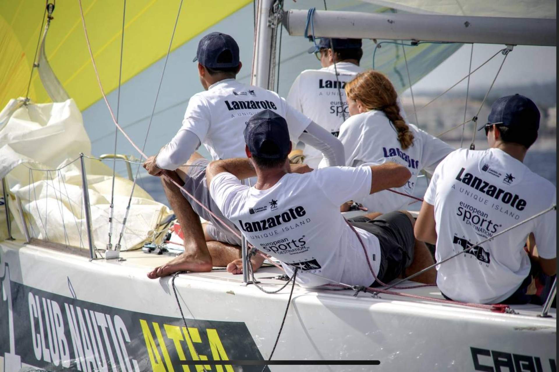 El Lanzarote European Sports Destination en el top de la Liga Española de Vela
