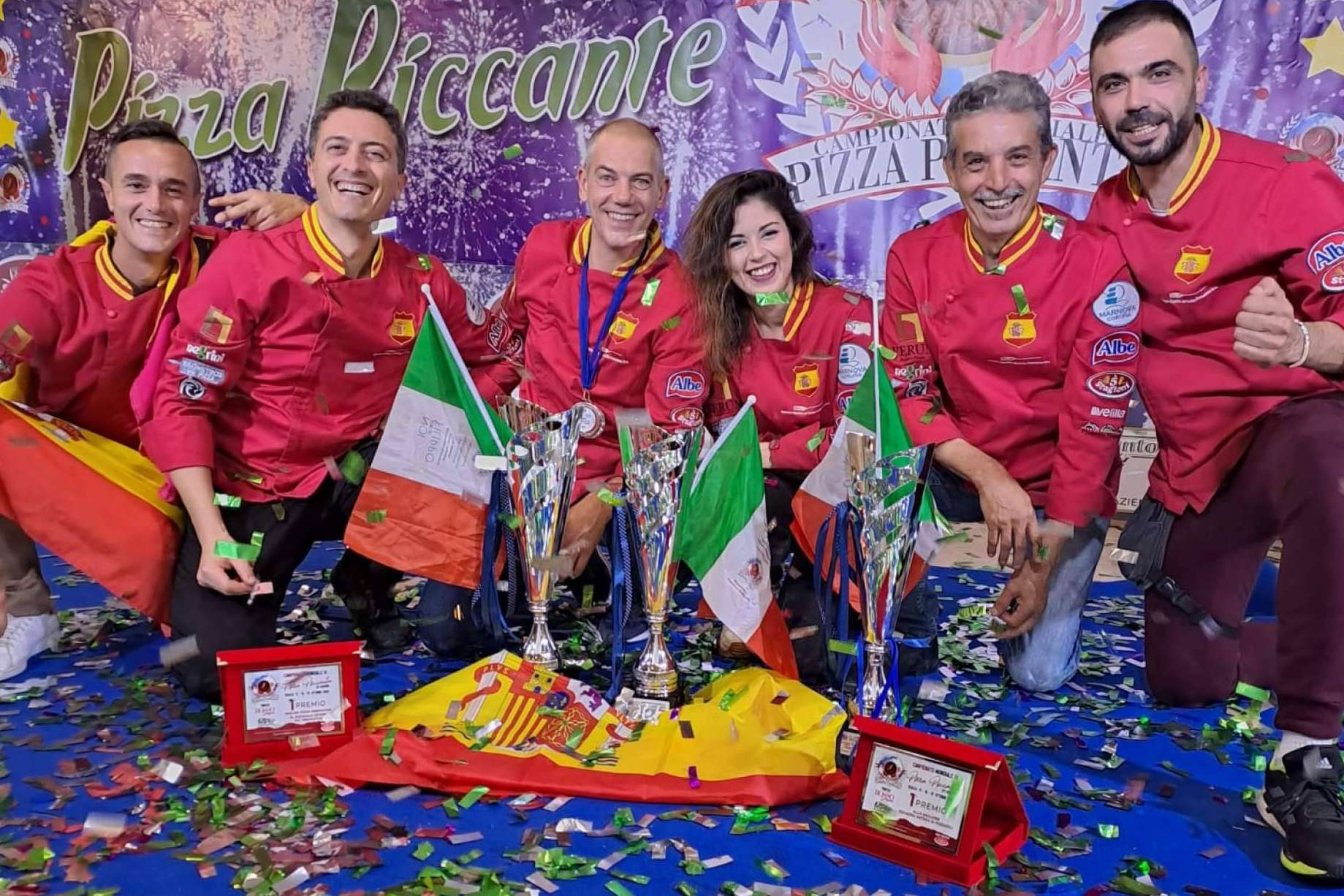 Marco Bianchi es el pizzero español de Il Cortile, quien ha sido campeón del mundo de pizza picante