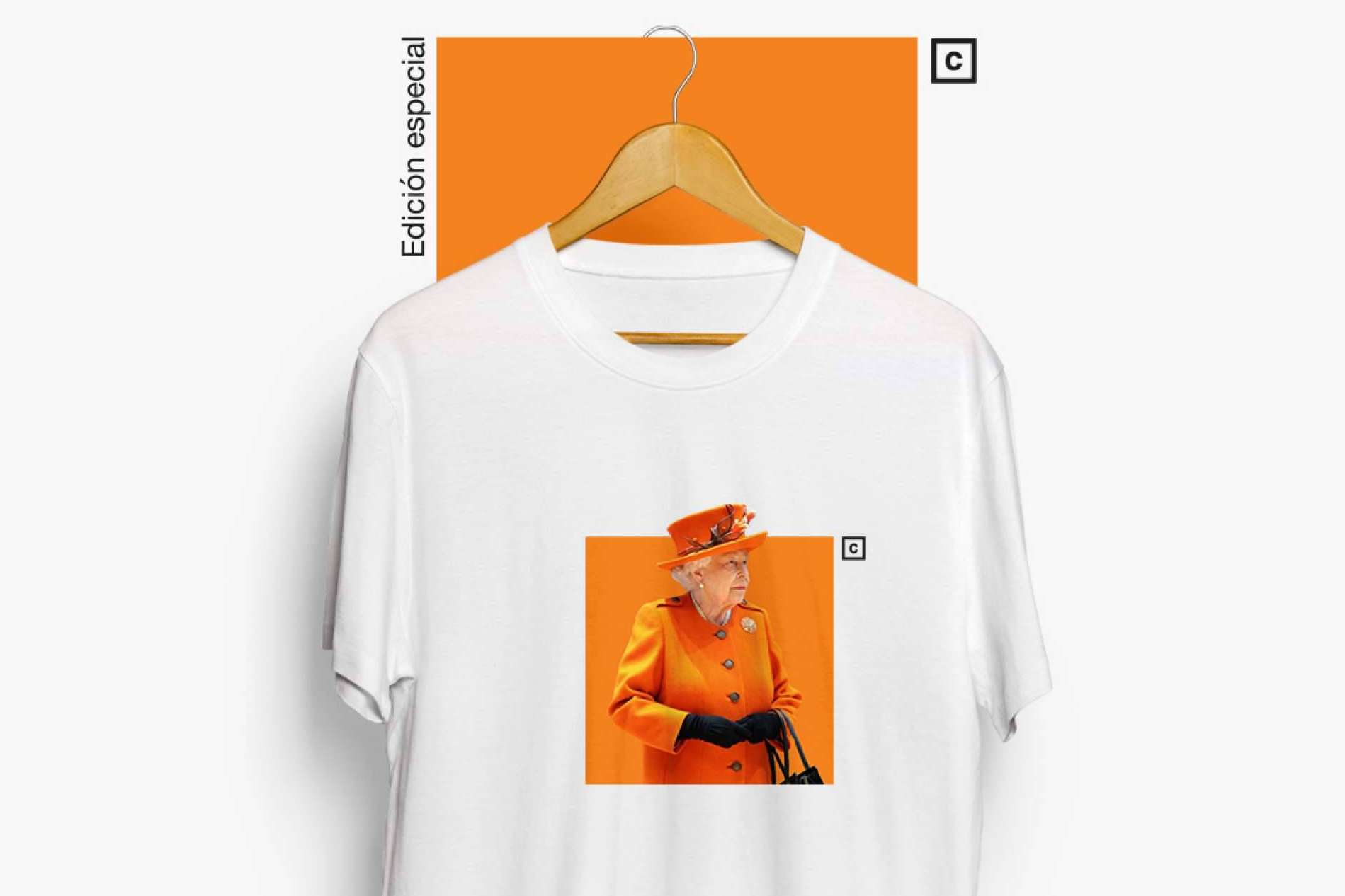 'God Save The Queen' se ha convertido en la camiseta top ventas de Themain