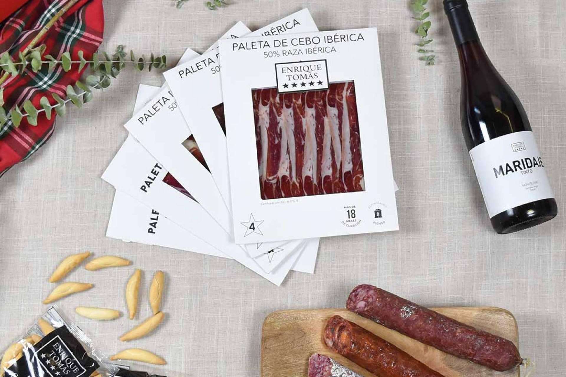 Comprar una cesta de navidad para degustar en estas fiestas de la mano de Enrique Tomás
