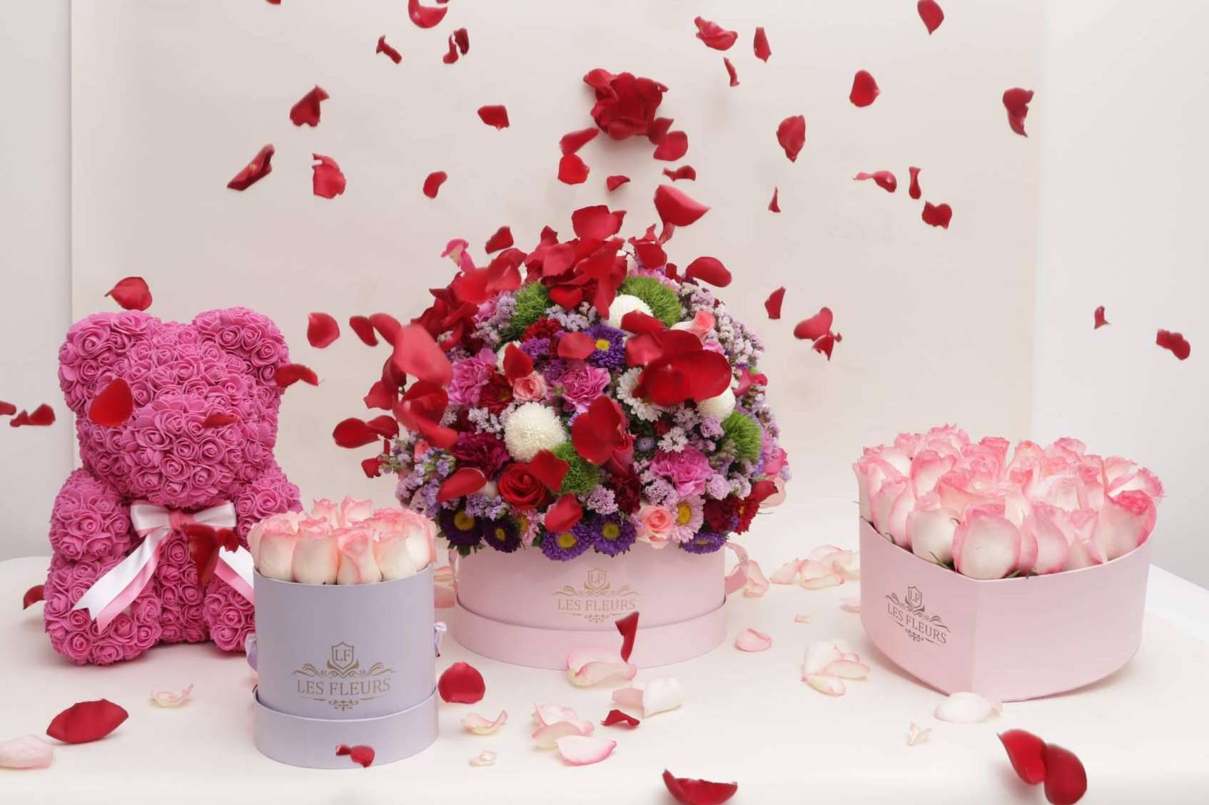 Les Fleurs es una floristería luxury online con envíos express en 2 horas a todo el país