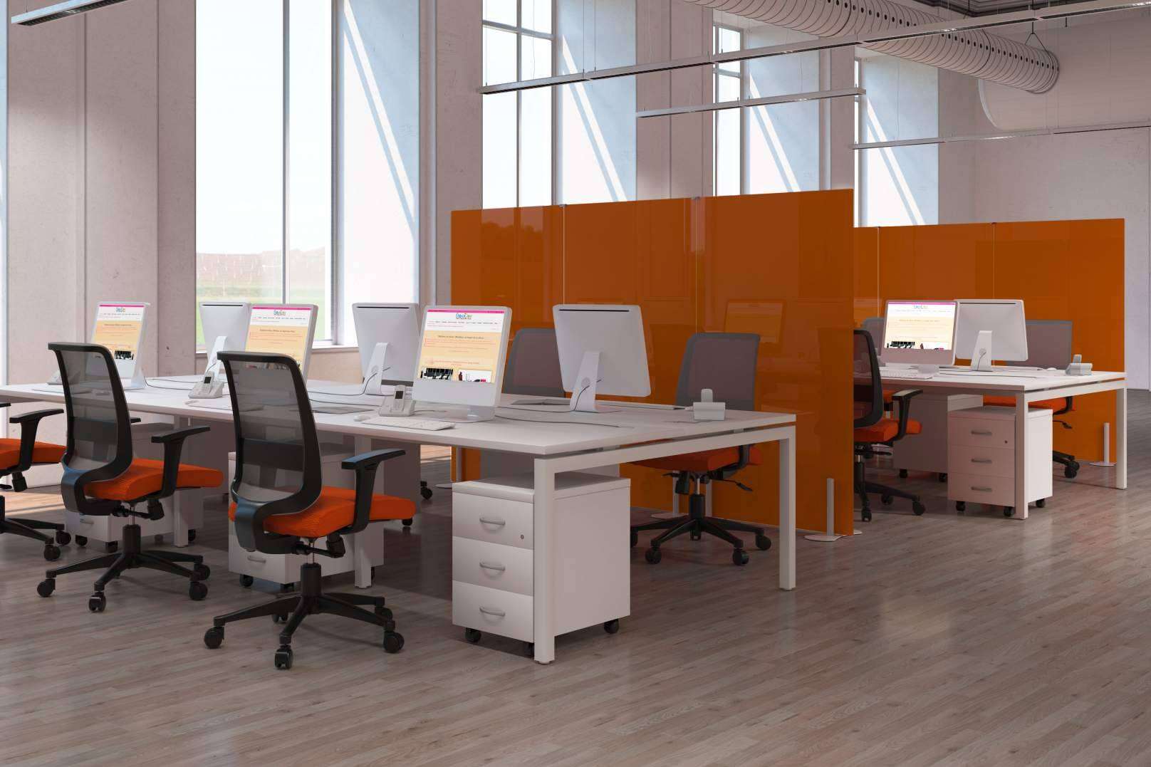 El biombo, elemento indispensable en la oficina, por OfficeDeco