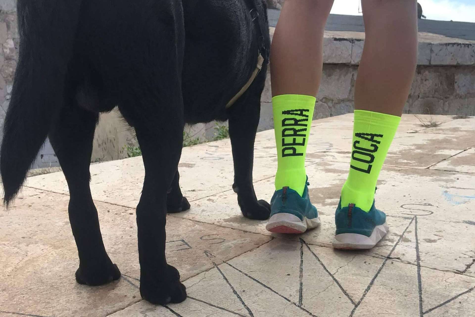 Perra Loca presenta sus calcetines para crossfit