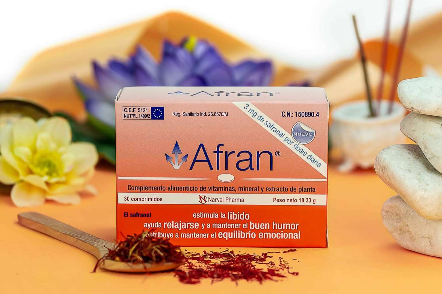 Narval Pharma presenta Afran Equilibrio Emocional, para estar en equilibrio durante las fiestas