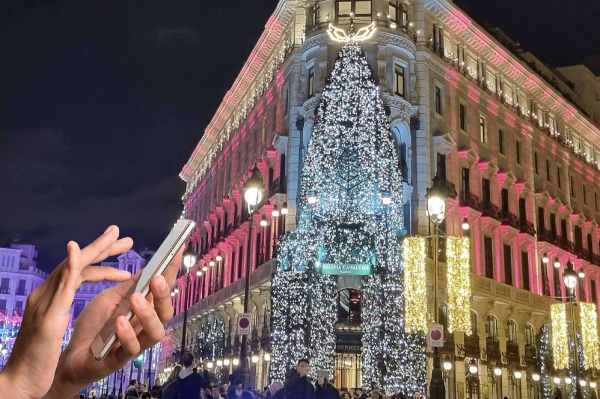 Colecciona Madrid Iluminado, el reto de QUALO para visitar y coleccionar las luces de Navidad en Madrid