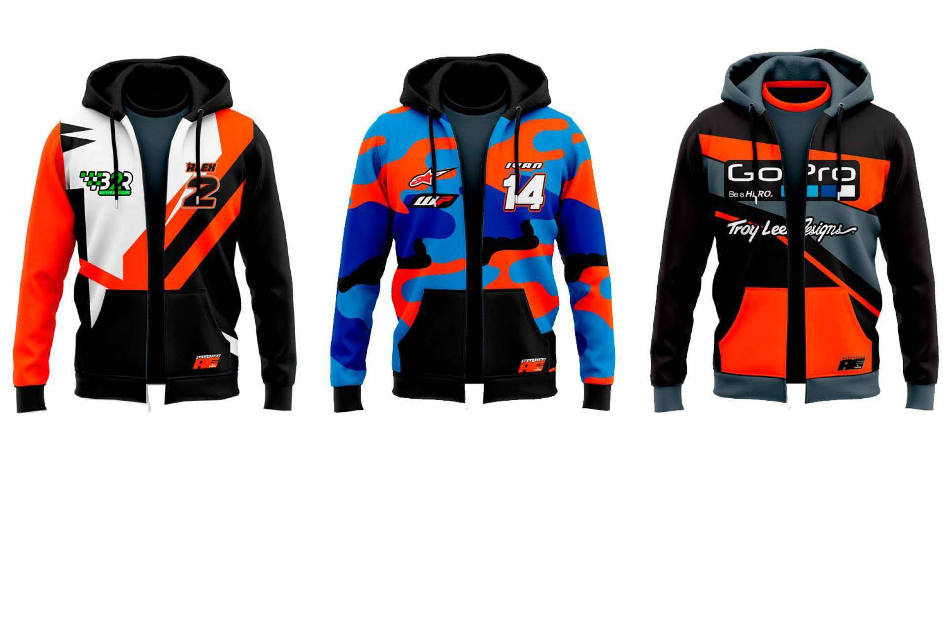 Sudaderas personalizadas para todos los deportes, de la mano de ADHESIVOSEMBARRADOS
