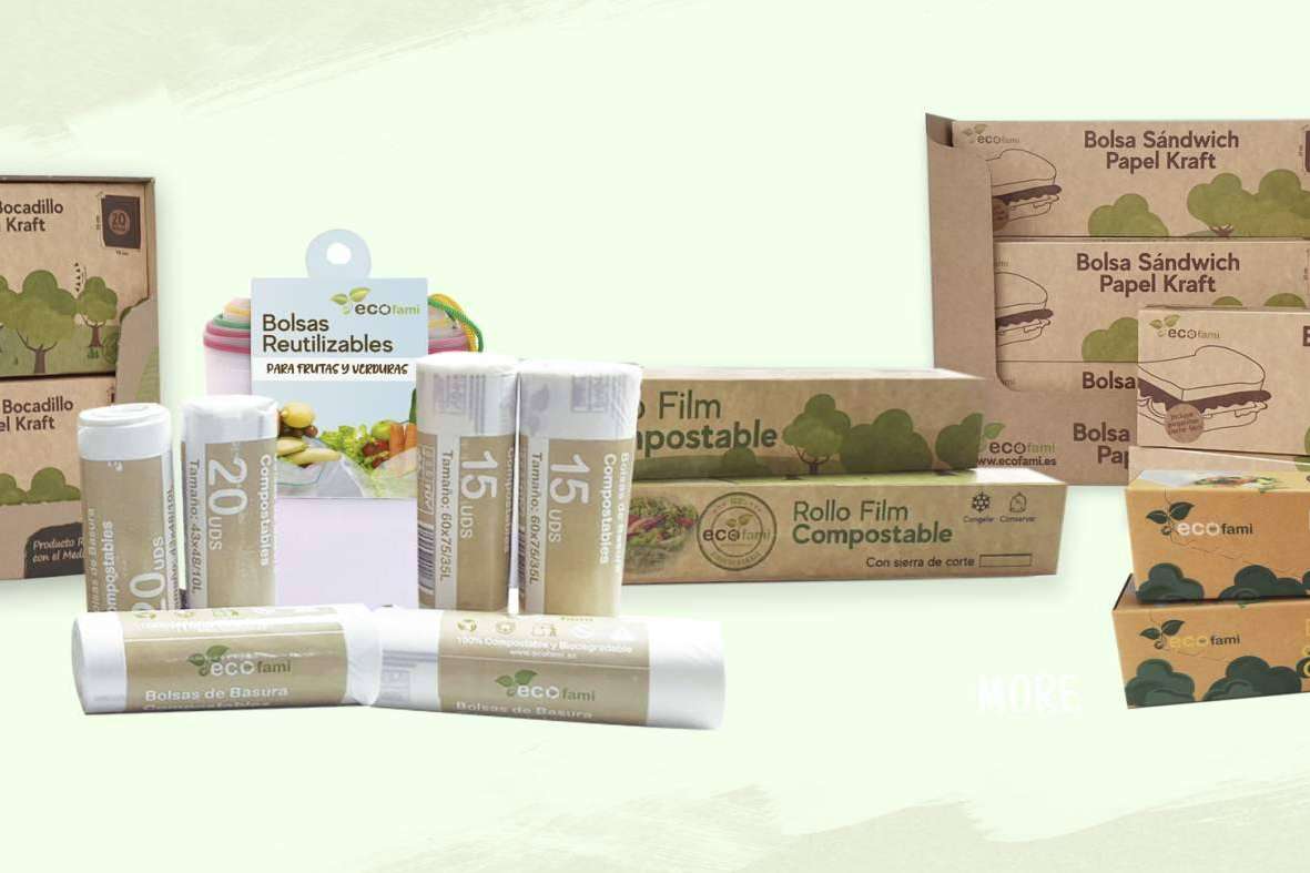 Respetar el medio ambiente con las bolsas y envases compostables de Ecofami