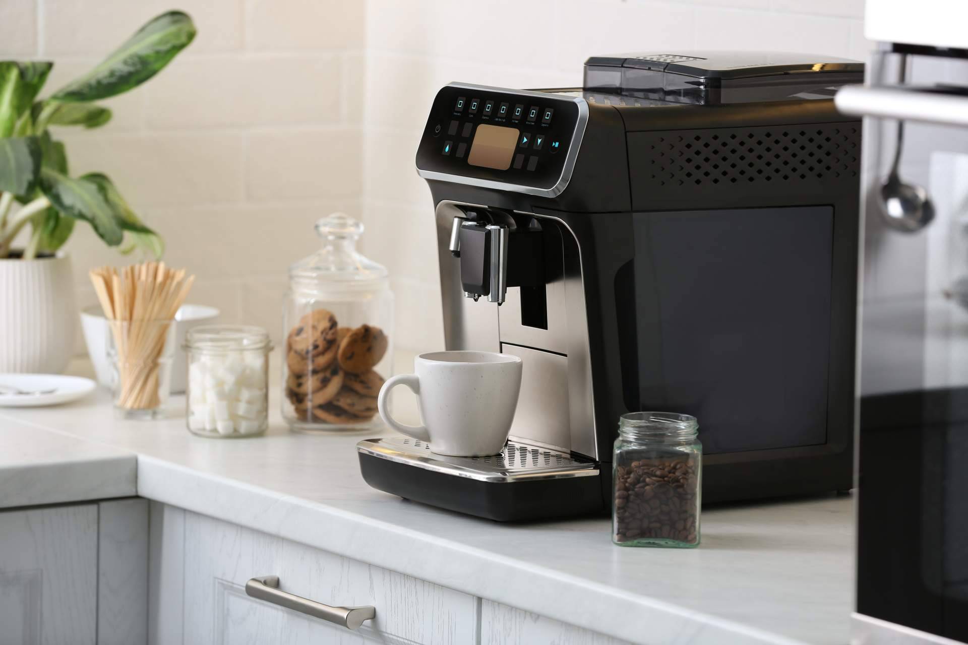 Las máquinas de café para la oficina de C&B Señor