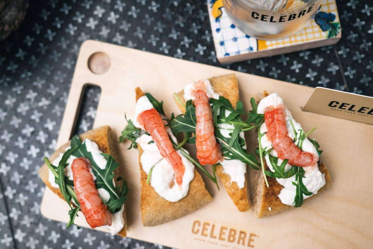 Celebre dispone de una amplia oferta de aperitivo italiano